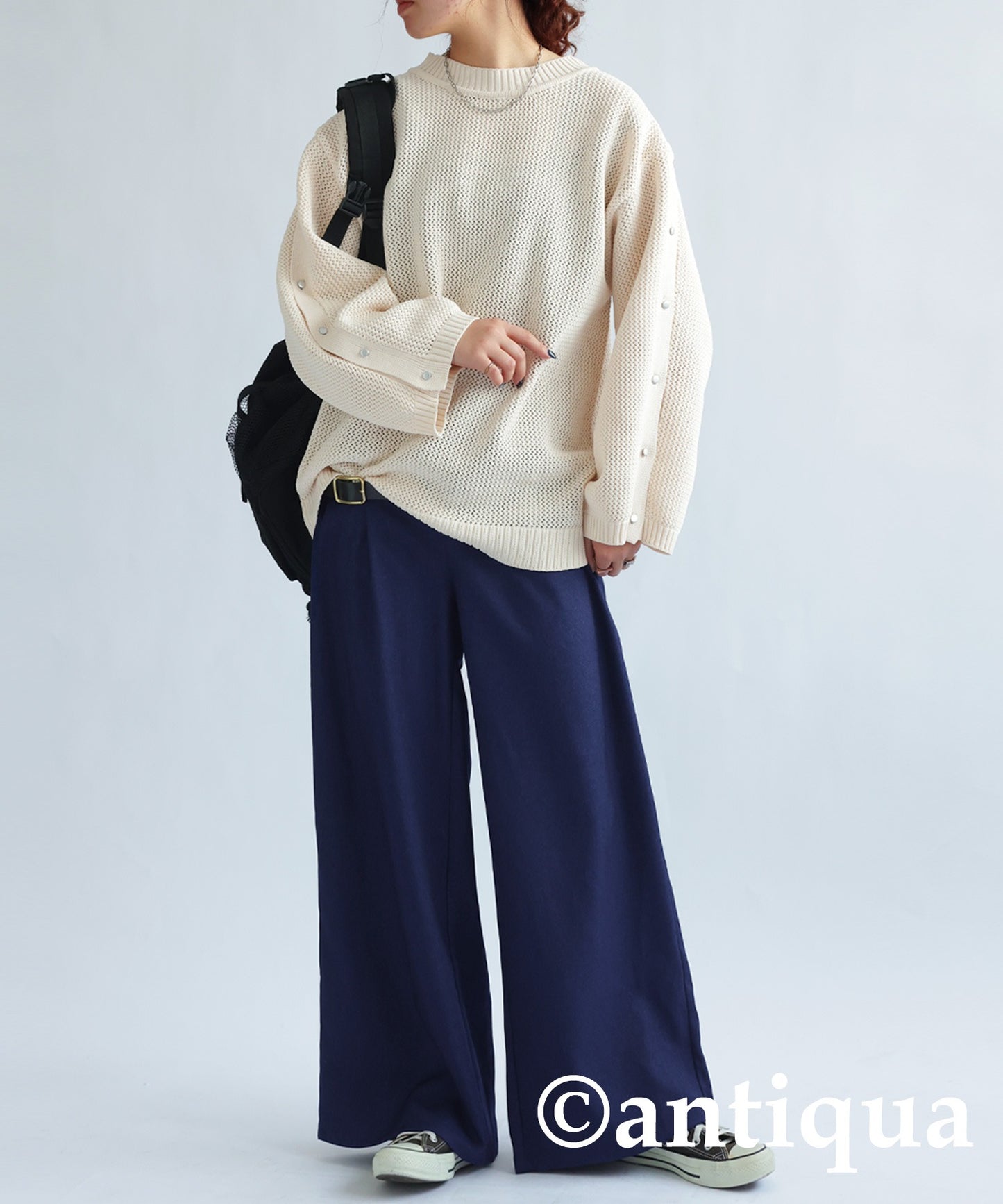 Woollike Wide Pants Ladies