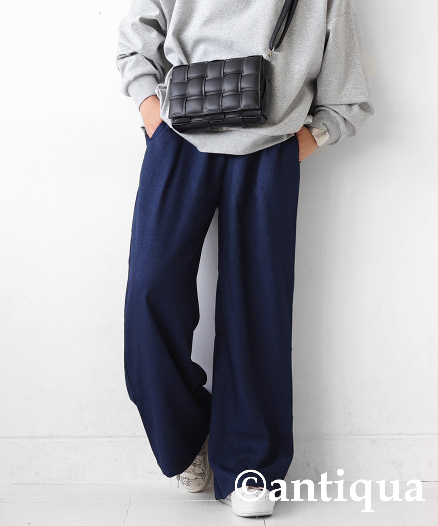 Woollike Wide Pants Ladies