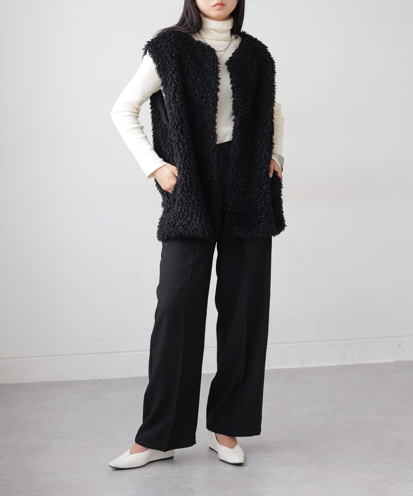 Volume Fur Vest Ladies