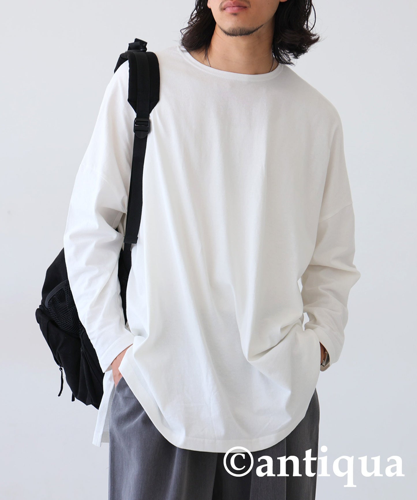 Super Big long T-shirt Men's