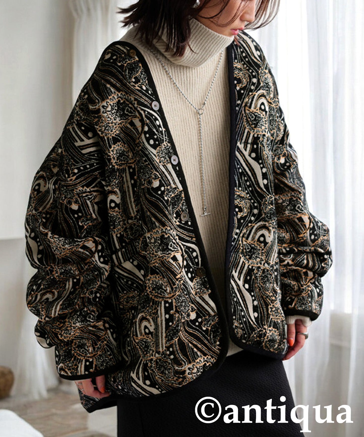 Jacquard Jacket Ladies