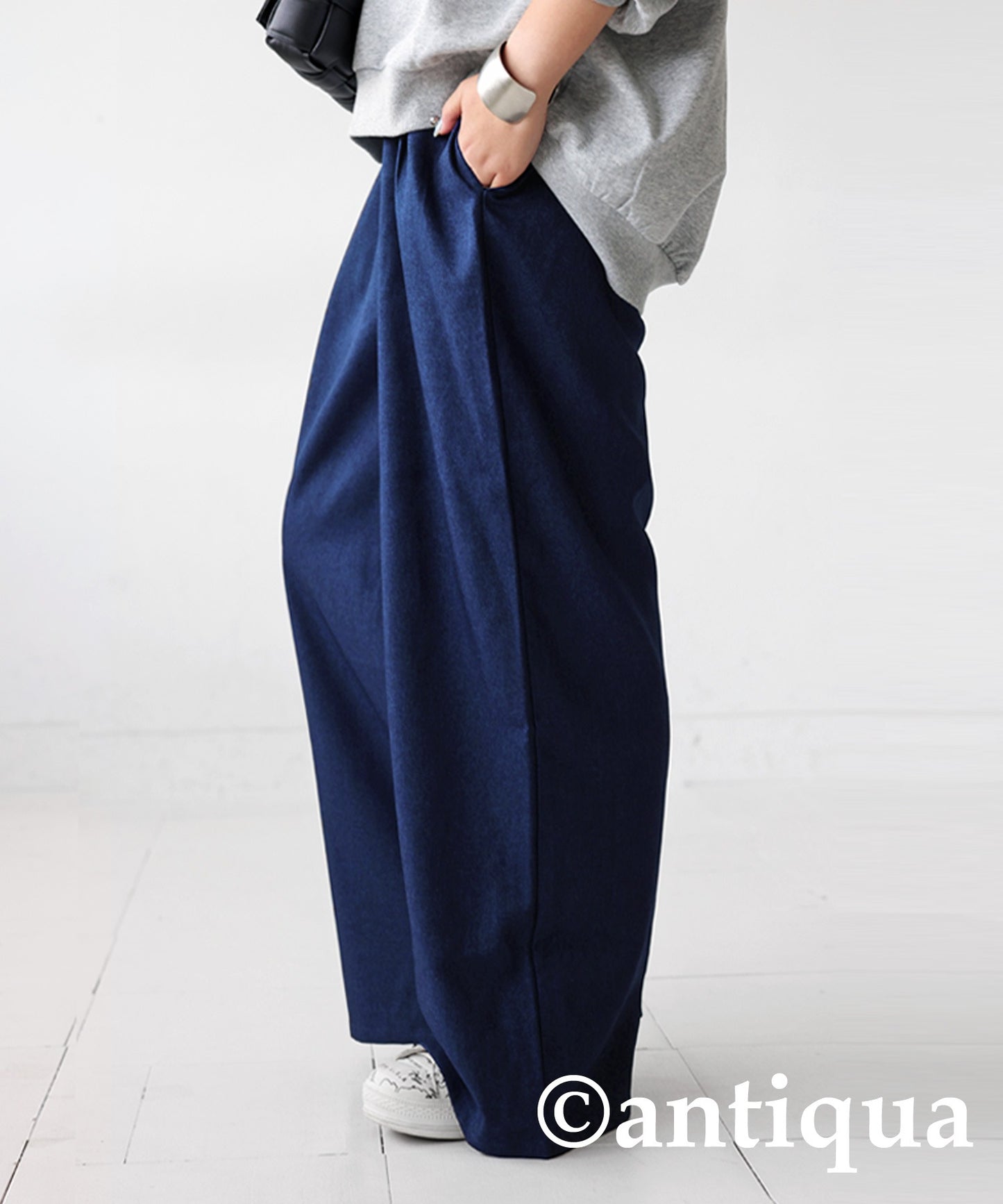 Woollike Wide Pants Ladies