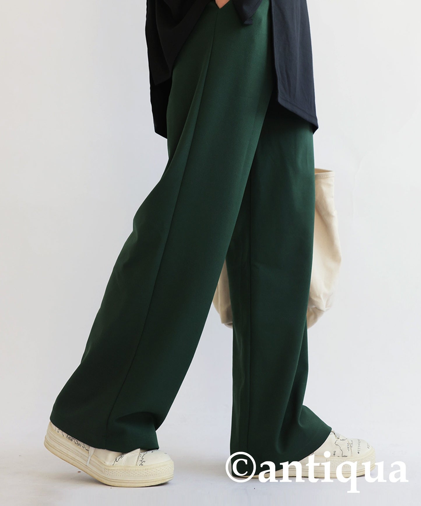 Georgette fabric Straight Pants Ladies