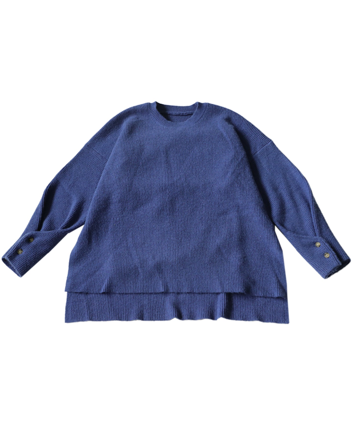 Sailor color knit tops Ladies