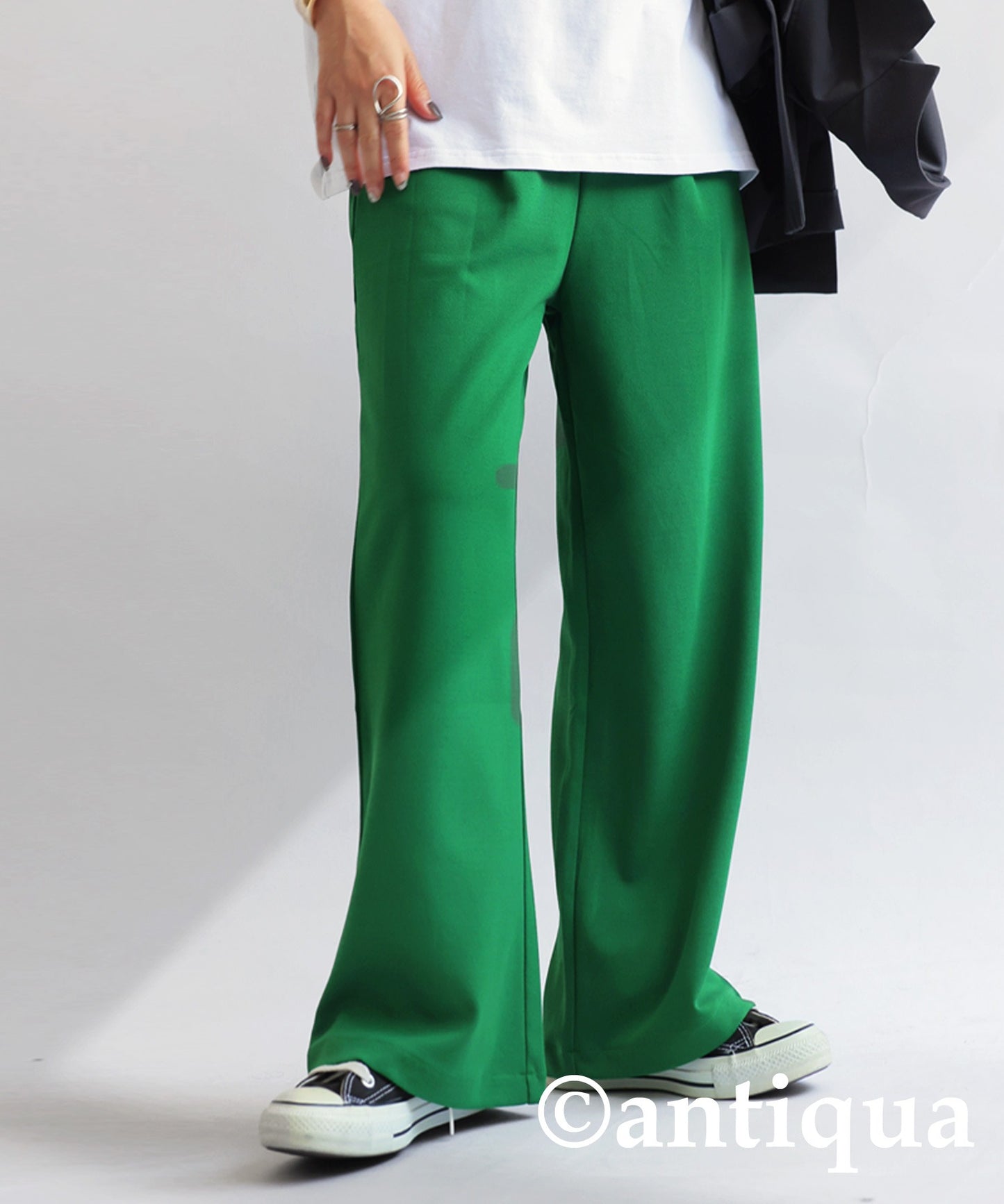 Georgette fabric Straight Pants Ladies