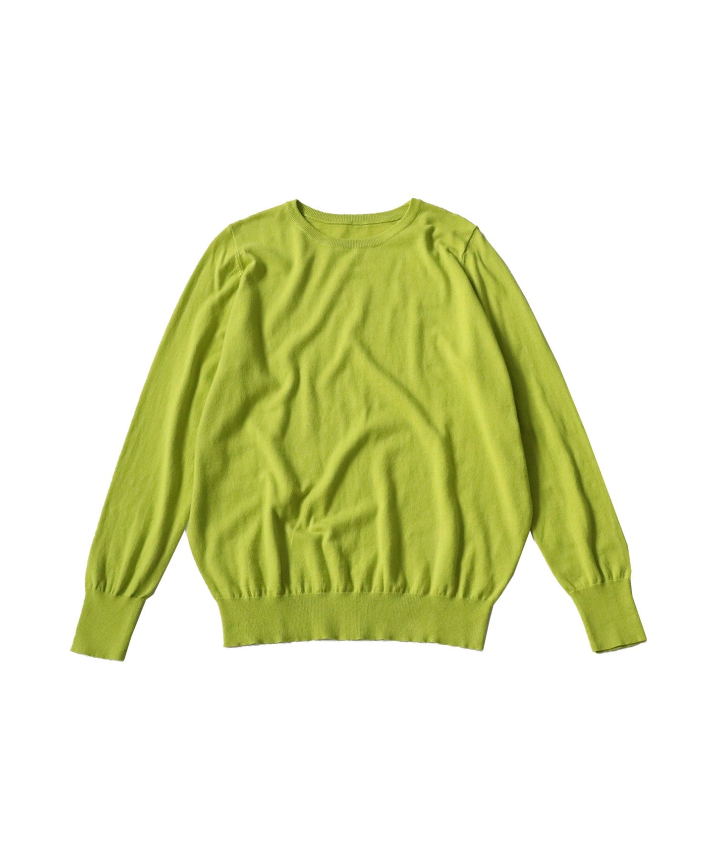 Crew neck plain knitting Ladies Tops Sweater