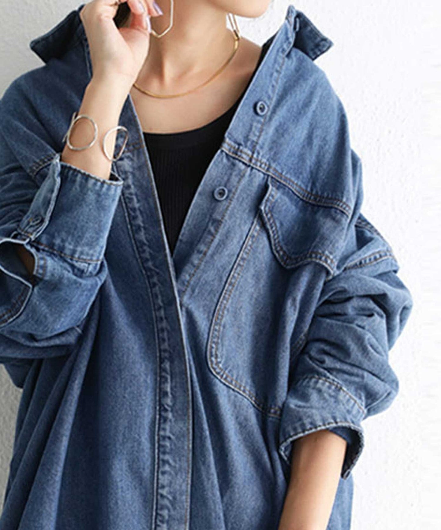 Denim shirt dress Ladies