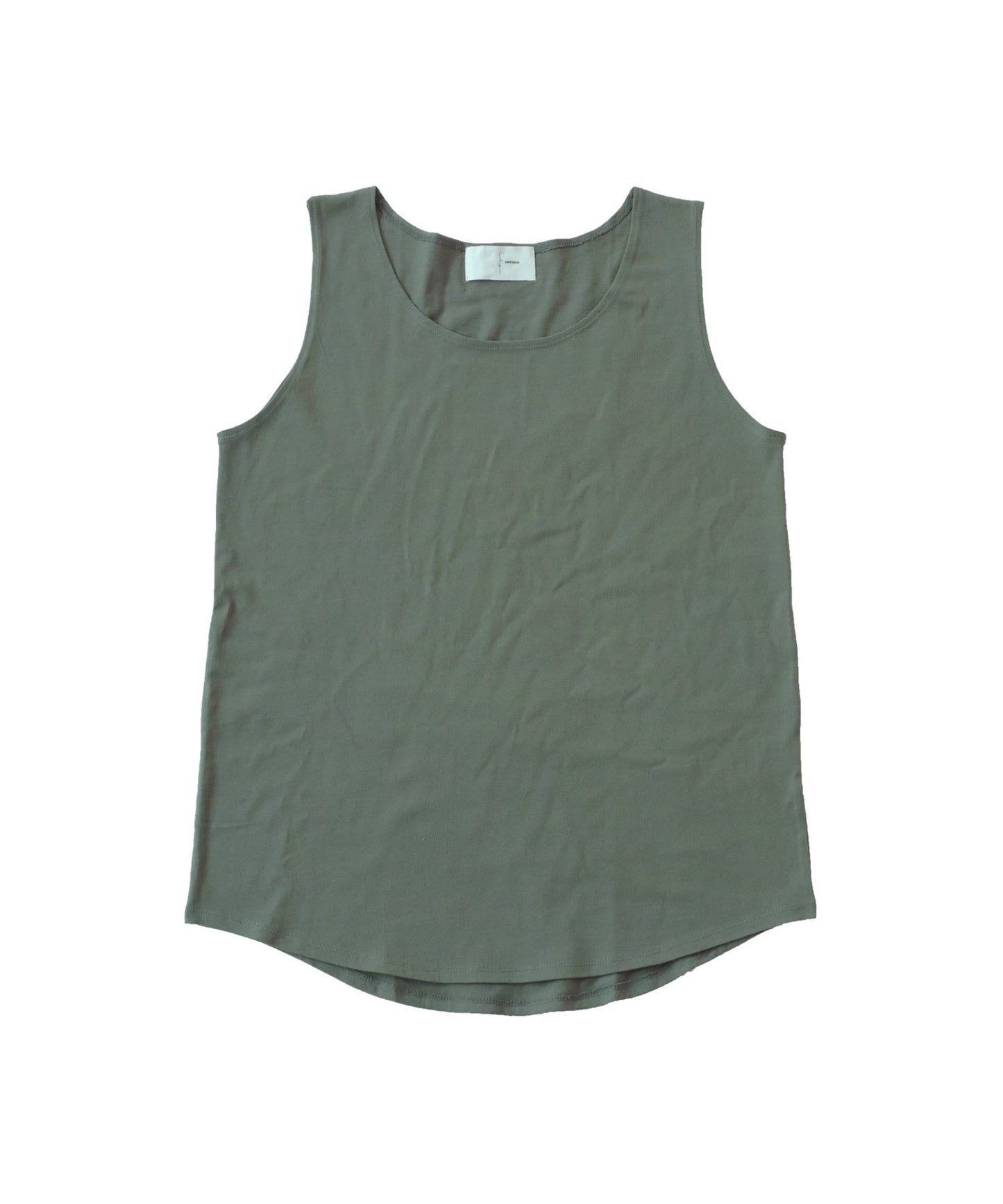 100% Cotton Round Tank Top Ladies