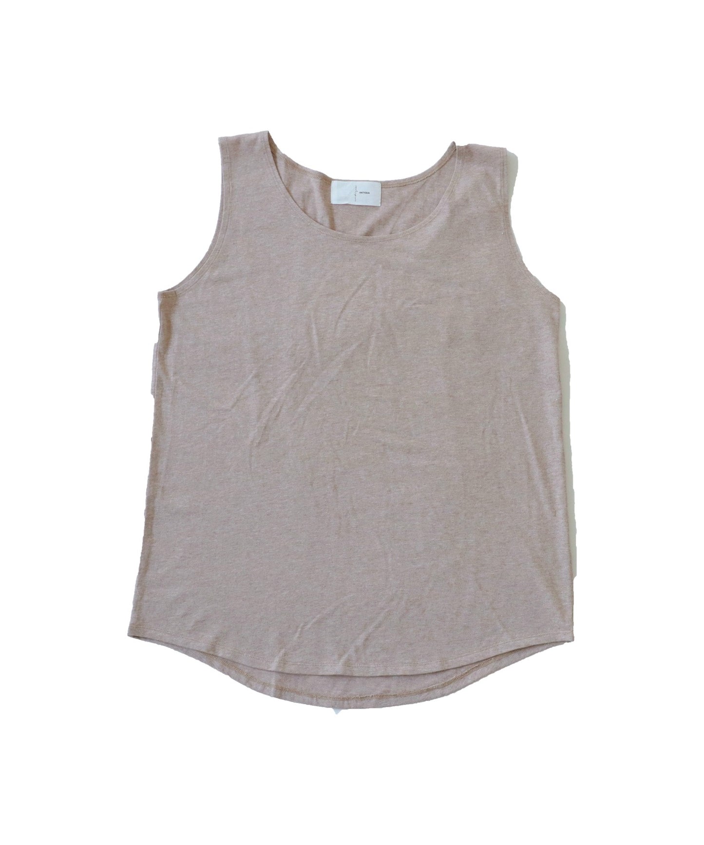 100% Cotton Round Tank Top Ladies