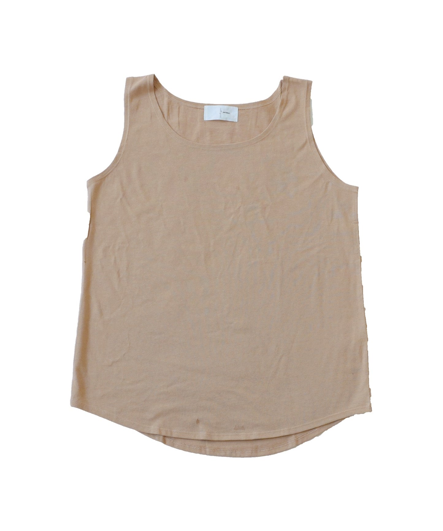 100% Cotton Round Tank Top Ladies