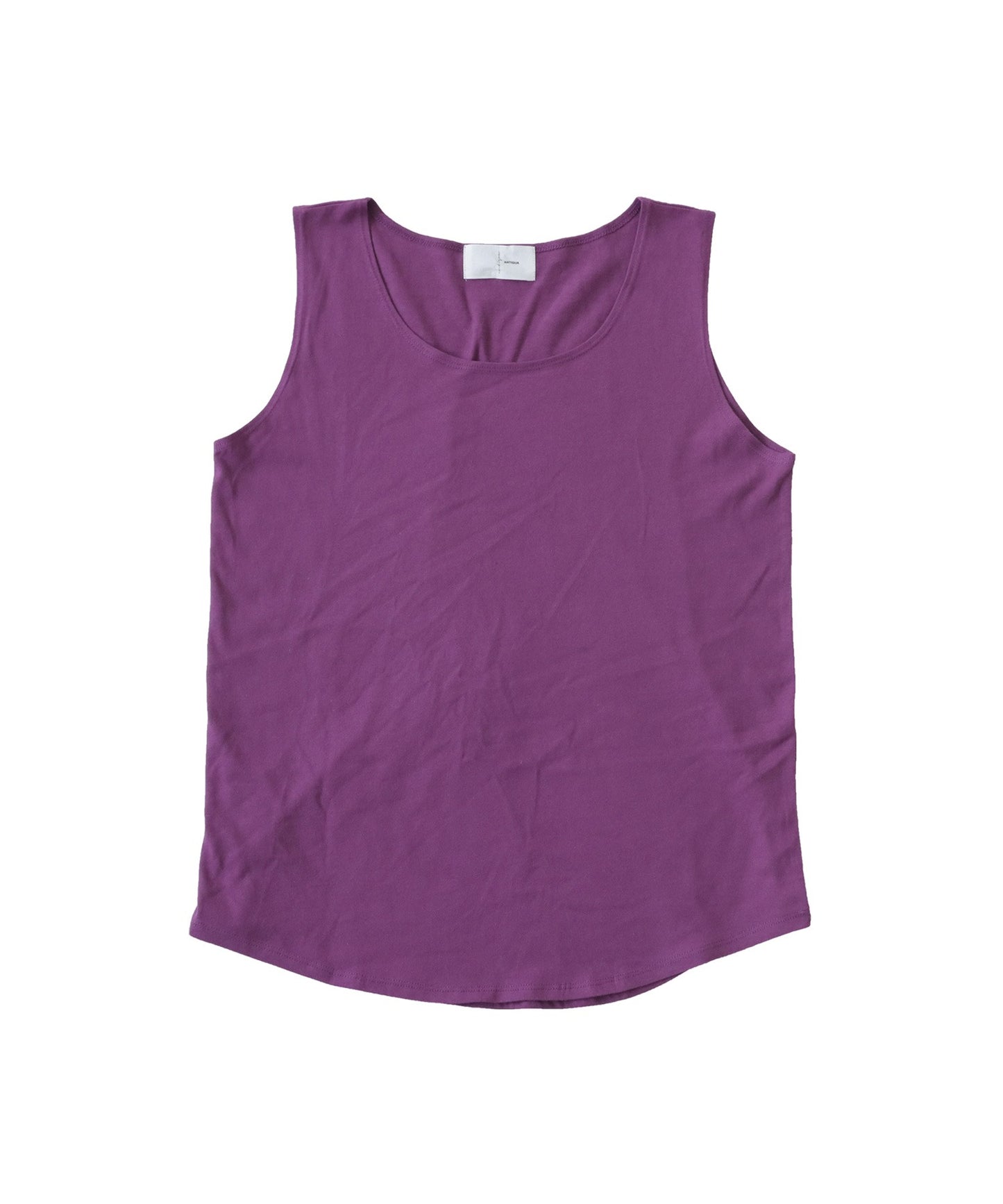 100% Cotton Round Tank Top Ladies