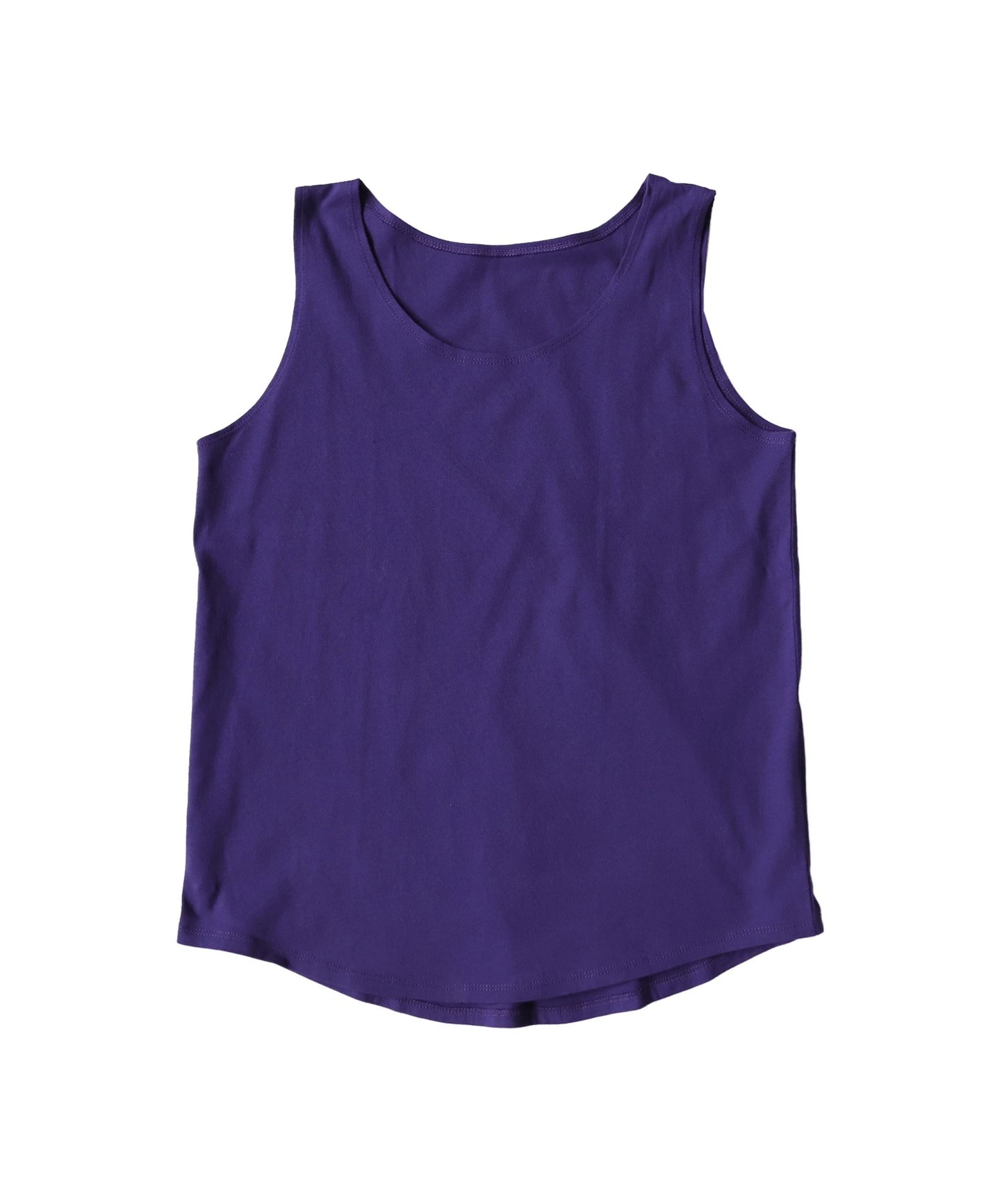 100% Cotton Round Tank Top Ladies