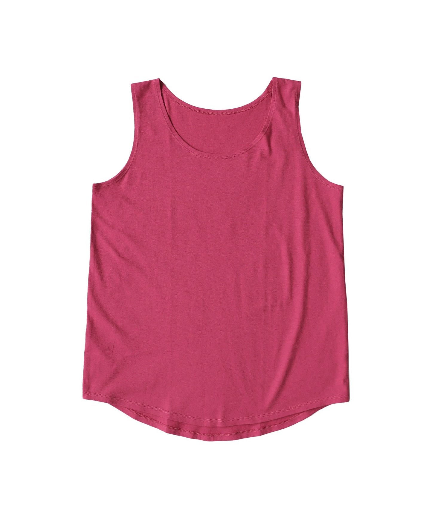 100% Cotton Round Tank Top Ladies