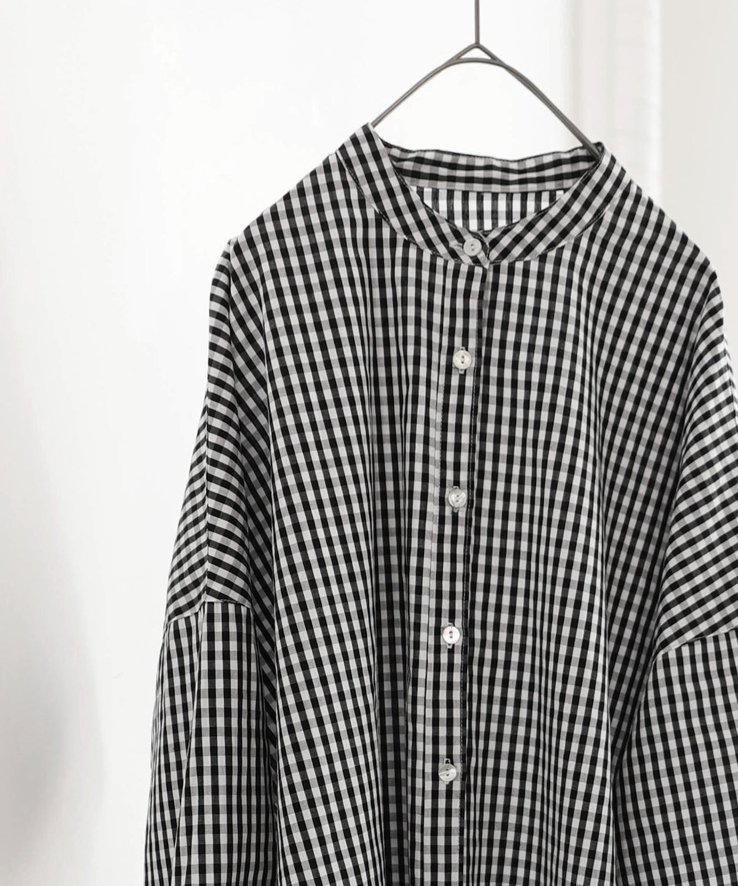 Gingham check shirt Ladies