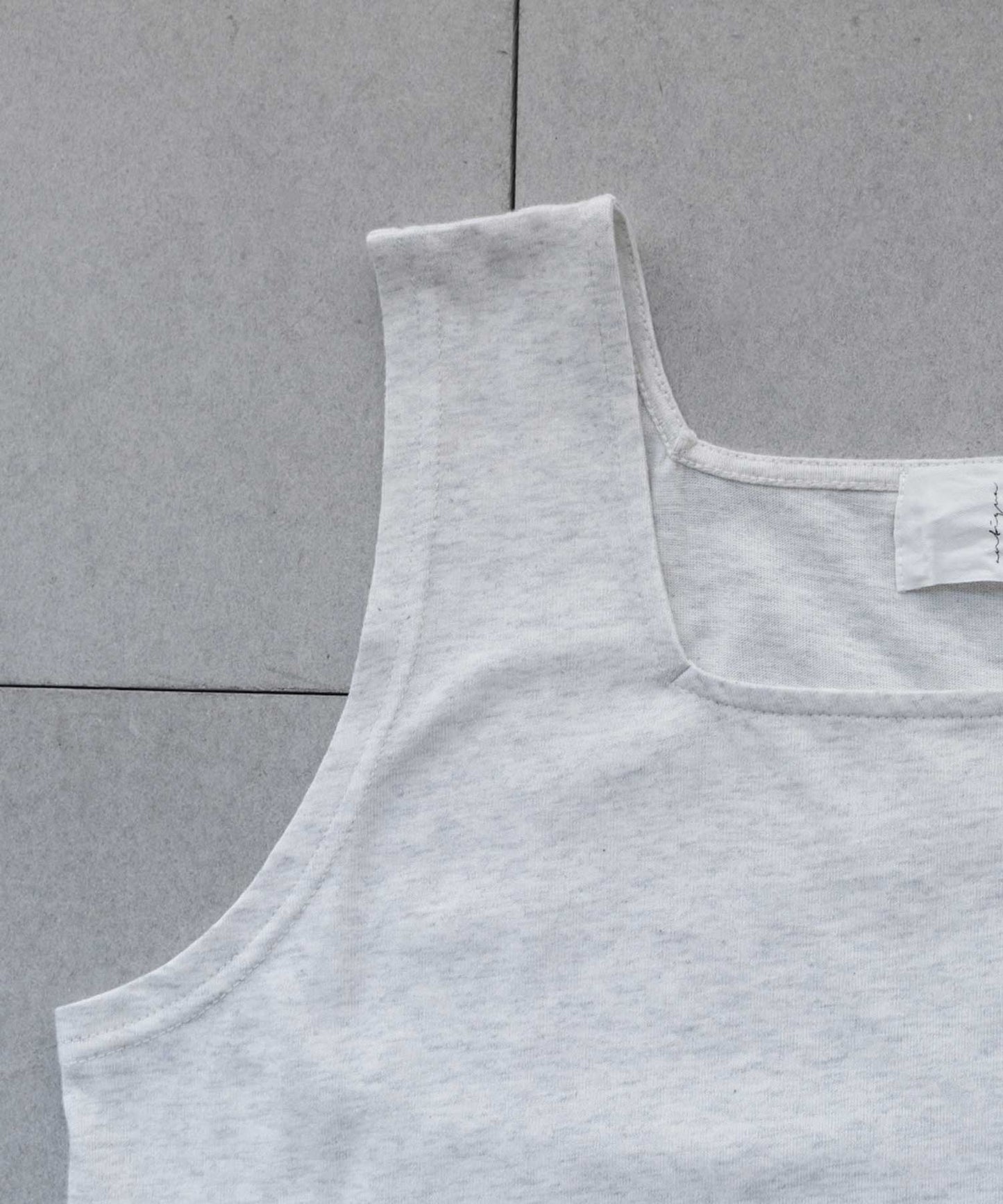 Square neck Ladies tank top cotton