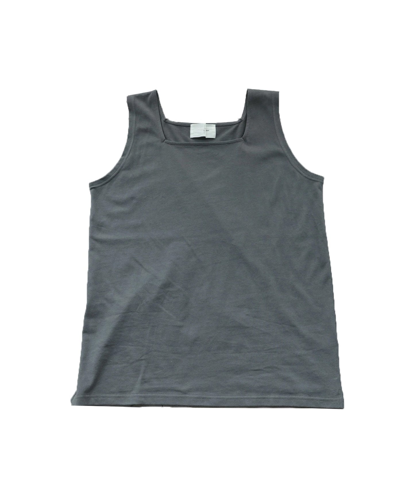 Square neck Ladies tank top cotton