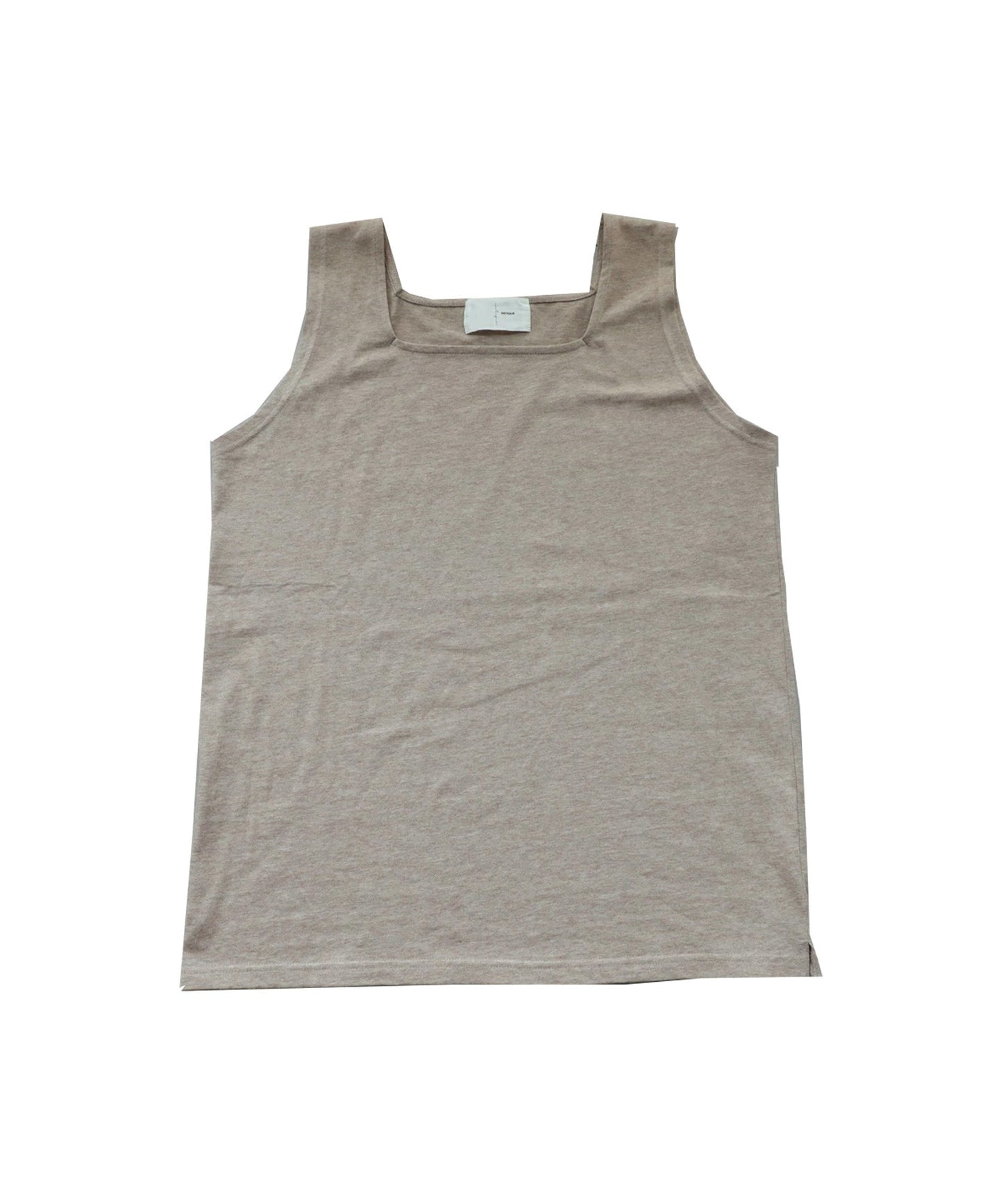 Square neck Ladies tank top cotton