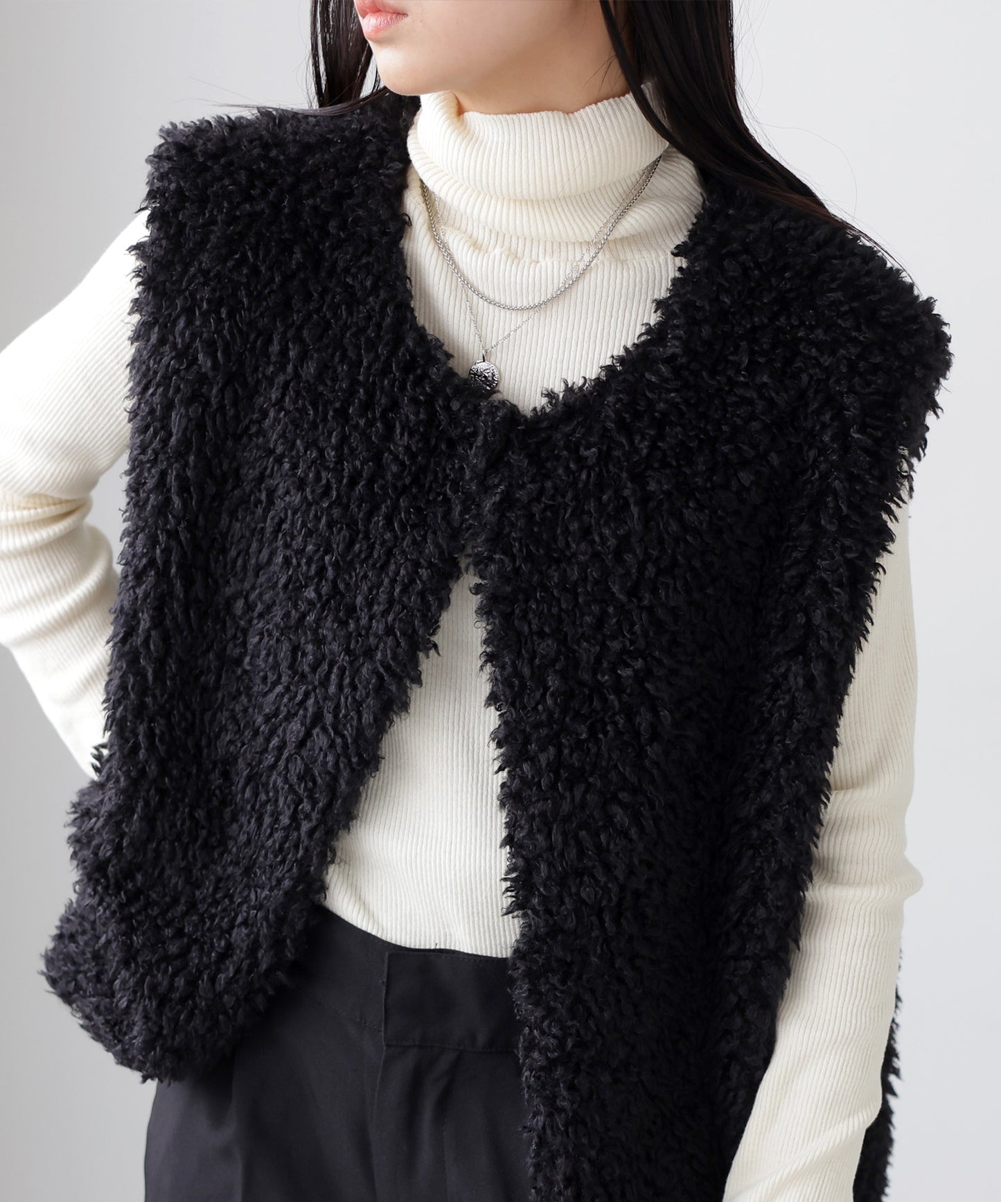 Volume Fur Vest Ladies