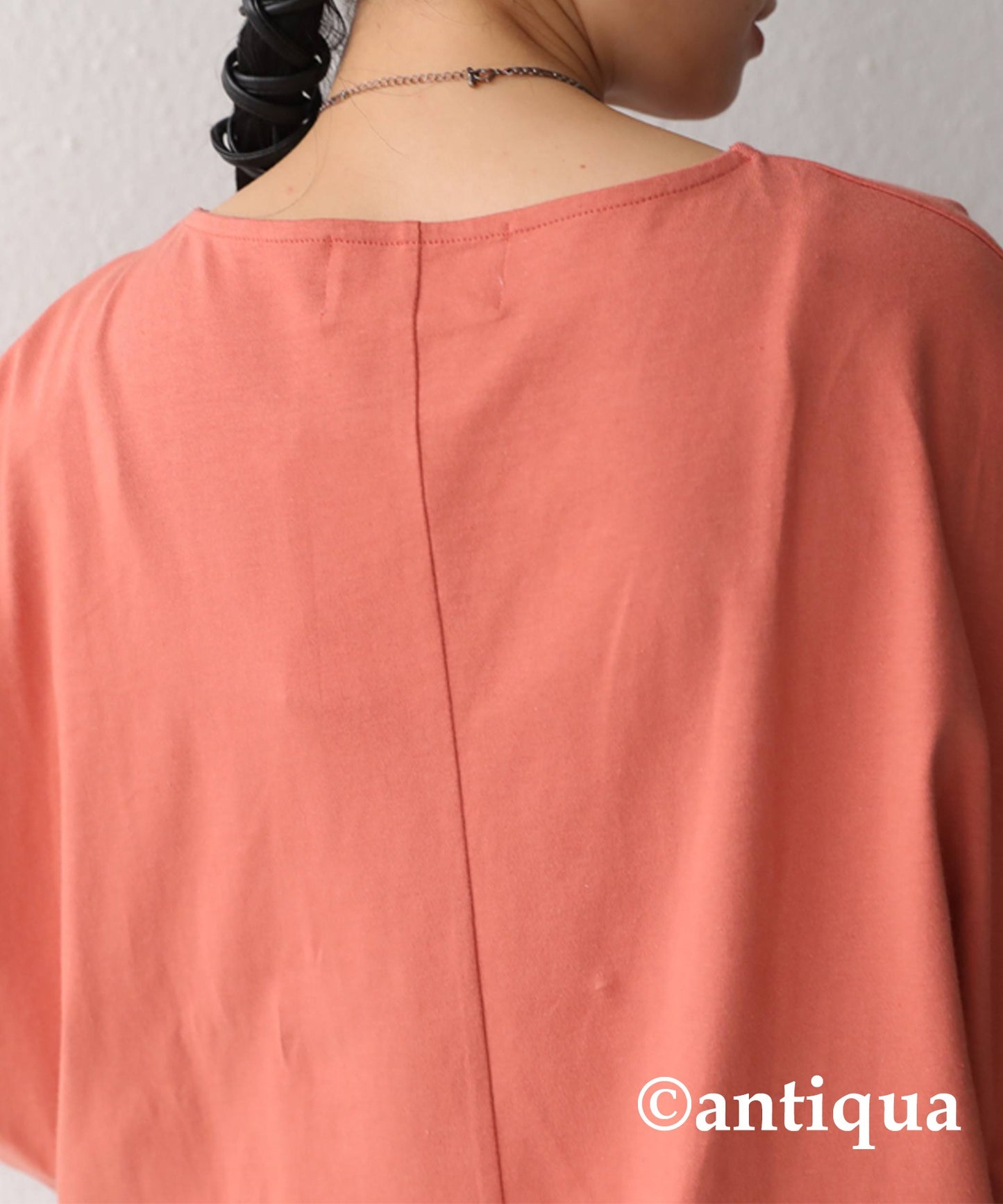 Dolman sleeve Boat Neck Tops Ladies