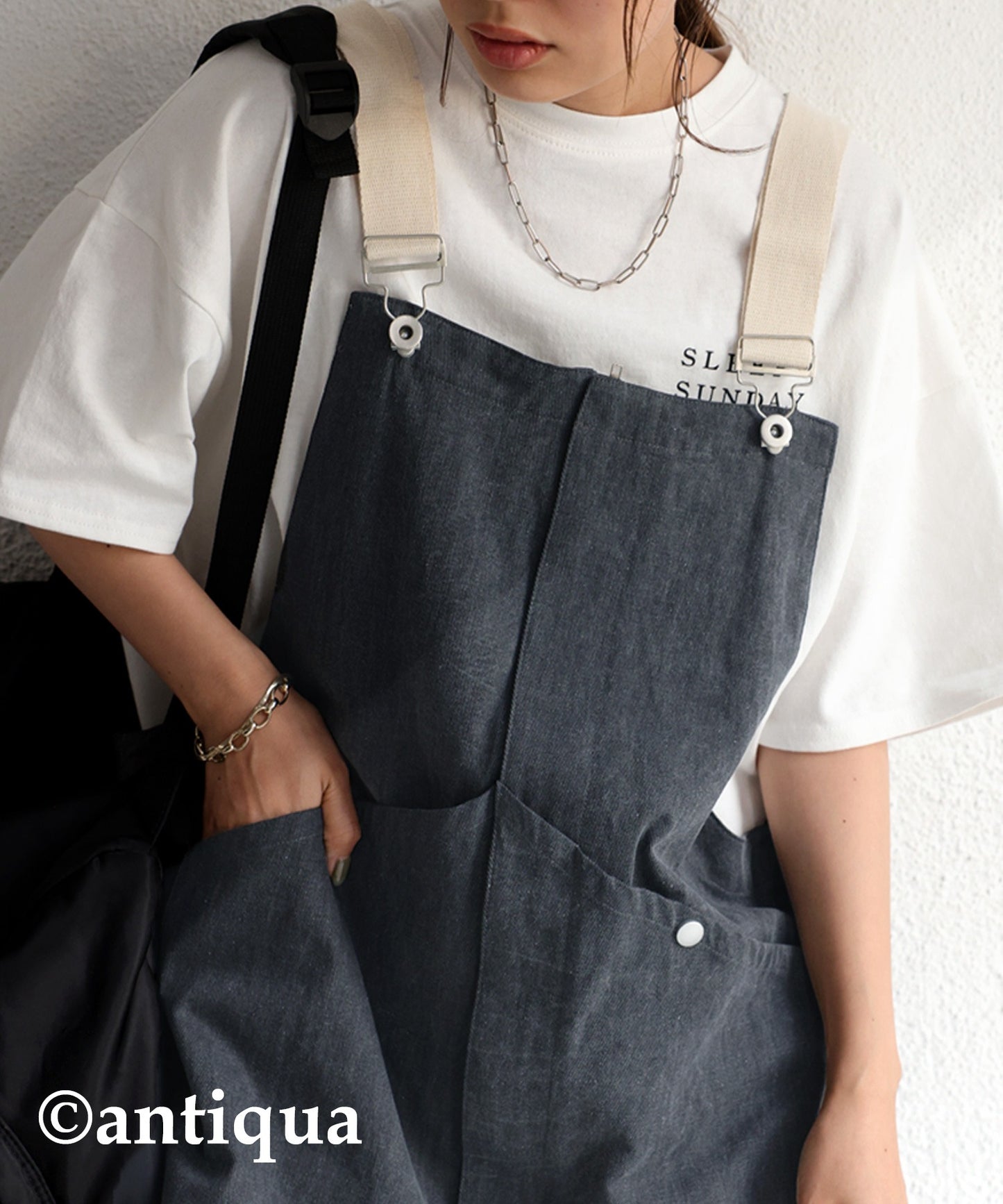 Ladies Denim Overalls Salopette