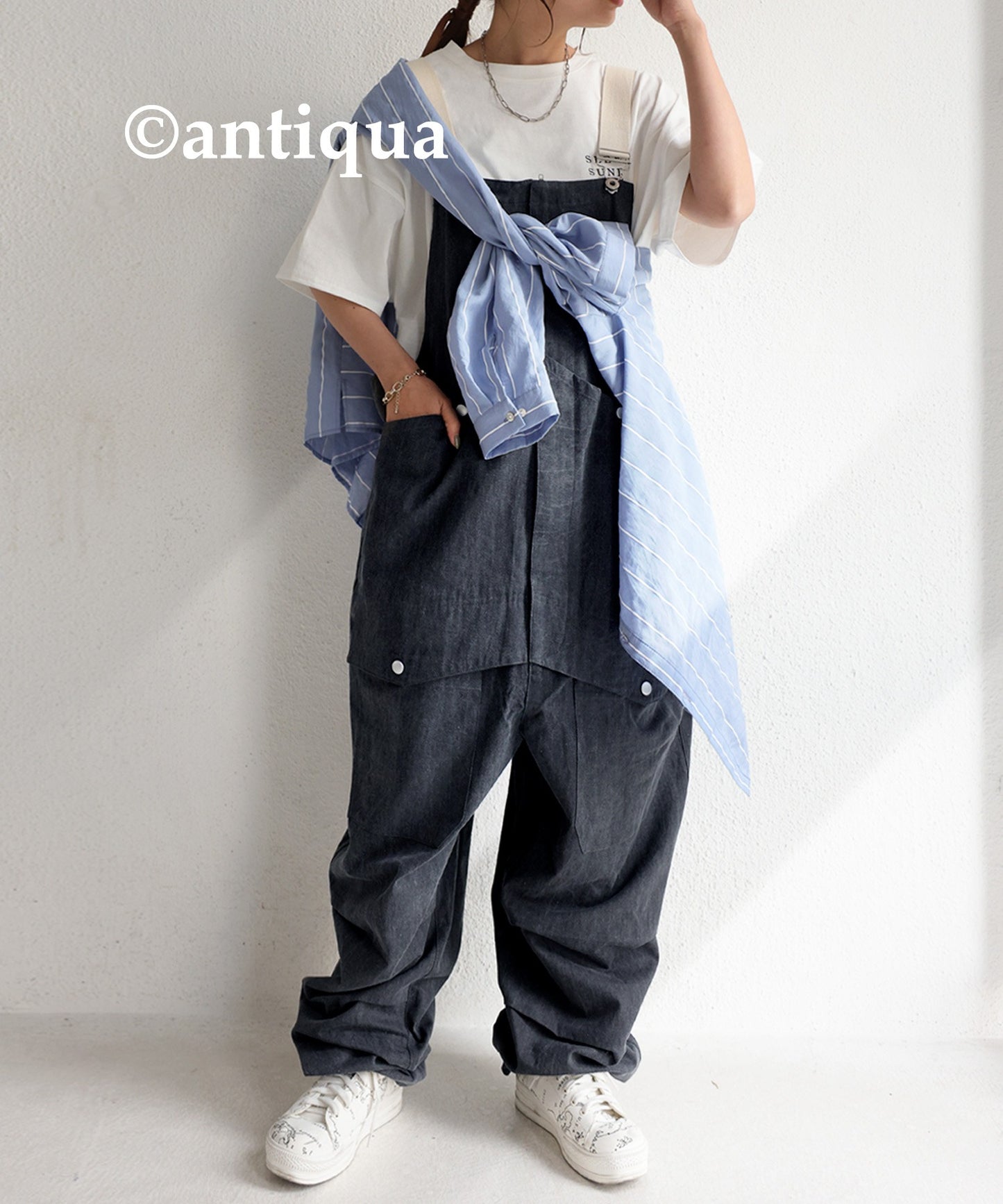 Ladies Denim Overalls Salopette