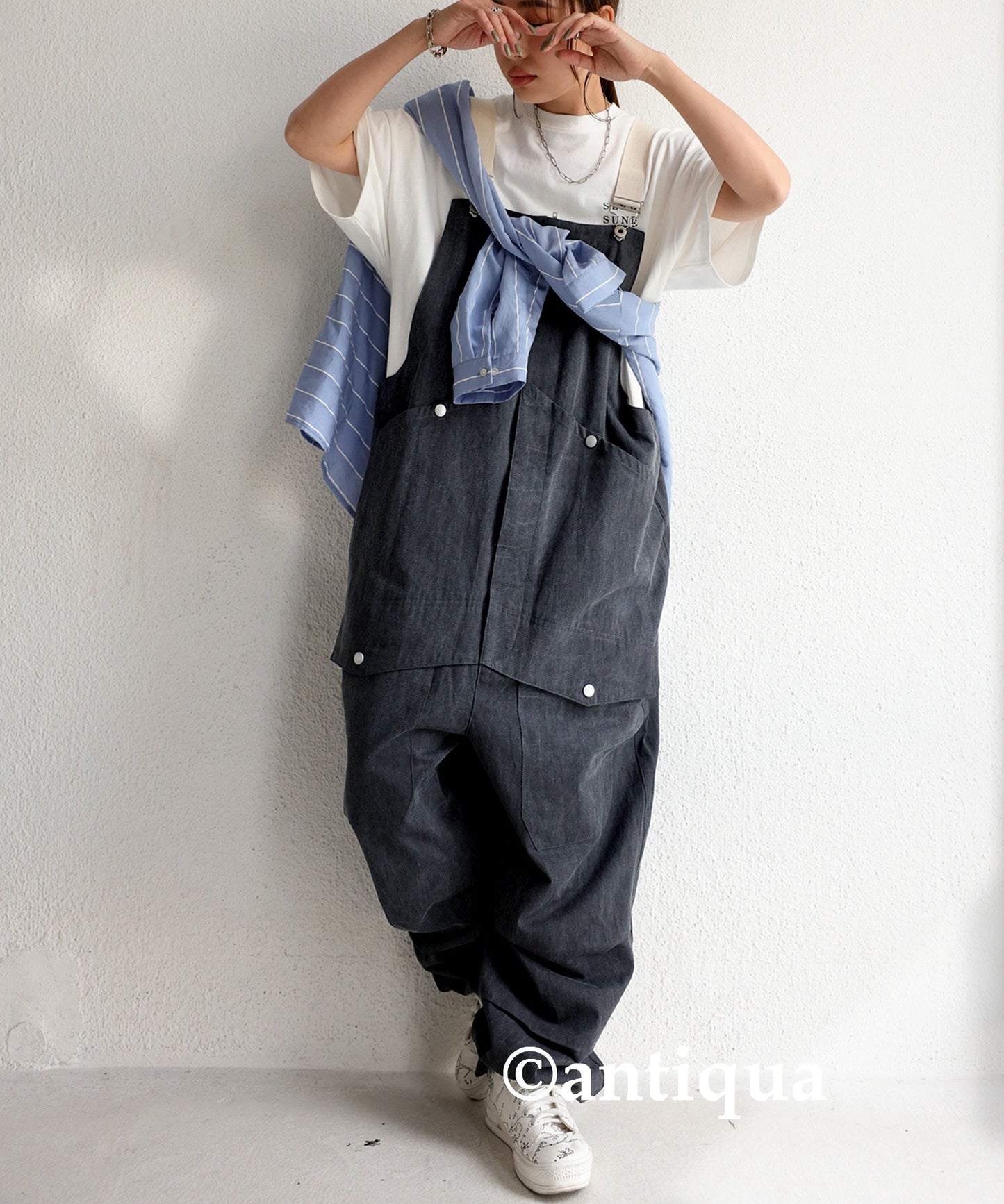 Ladies Denim Overalls Salopette