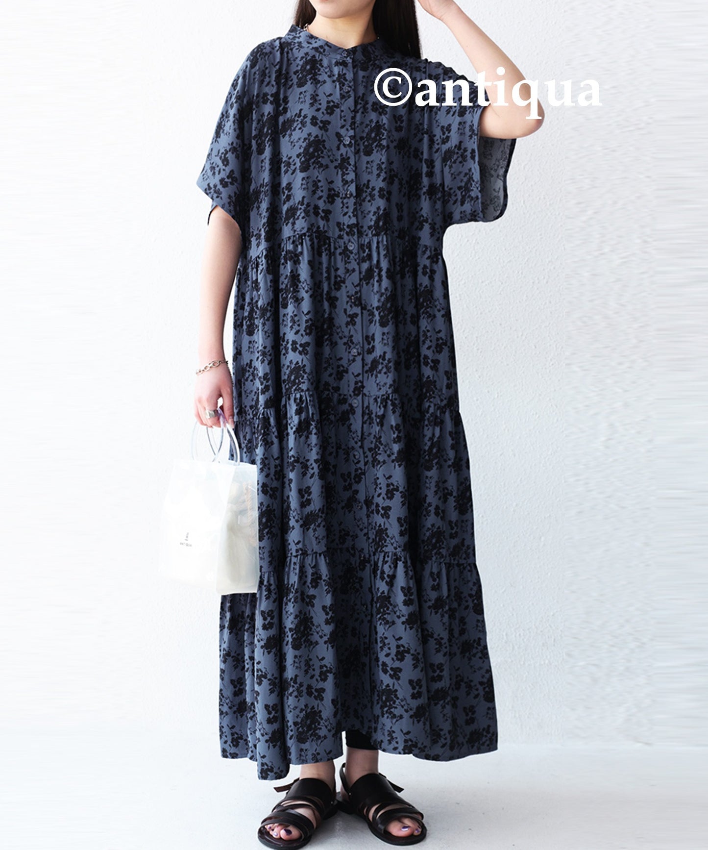 Floral Tiered Ladies Casual dress
