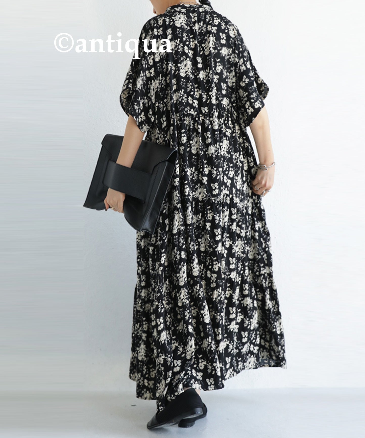 Floral Tiered Ladies Casual dress