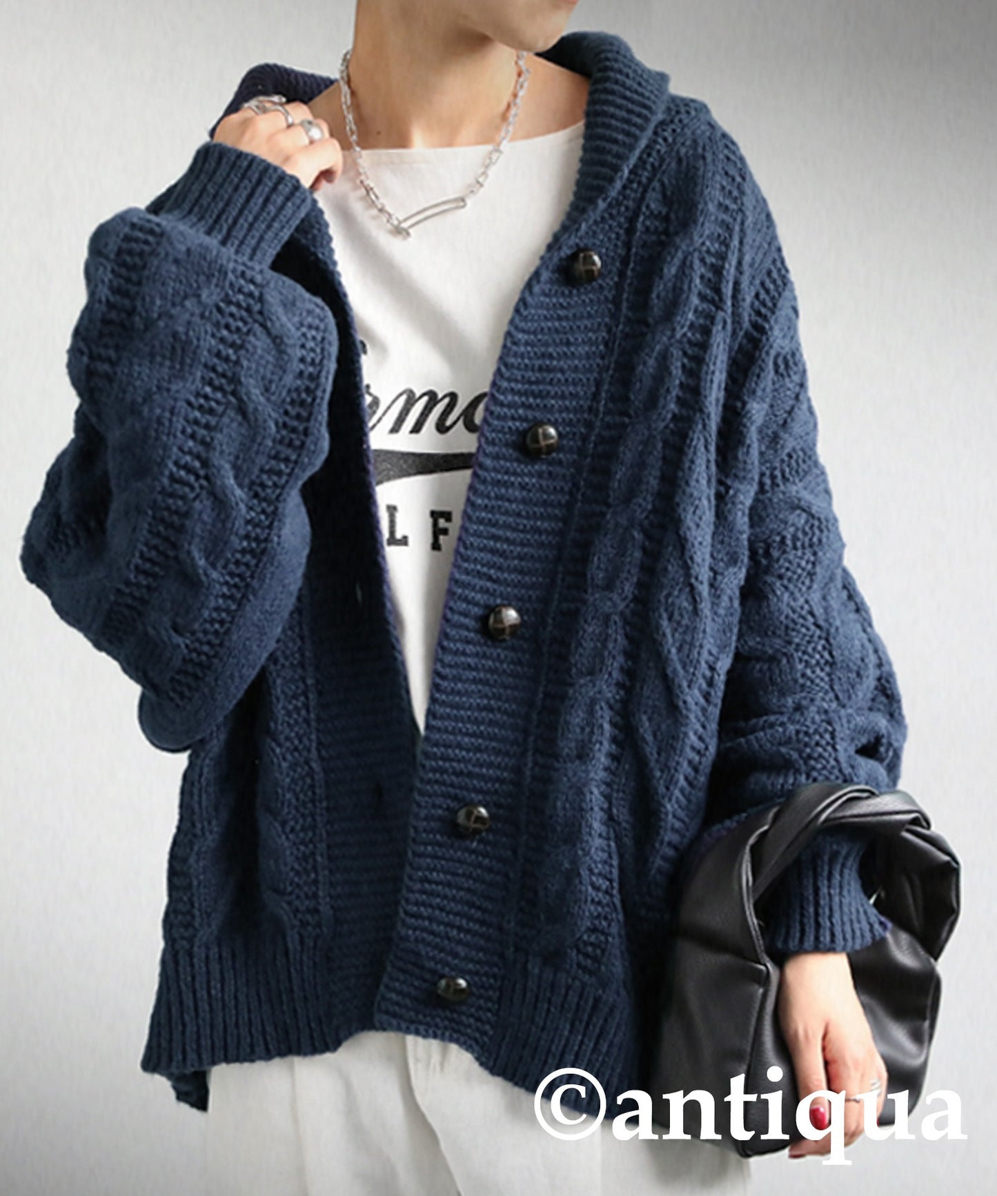 Cable cardigan Ladies