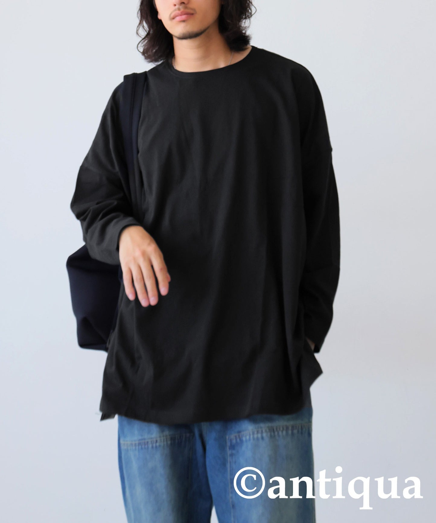 Super Big long T-shirt Men's