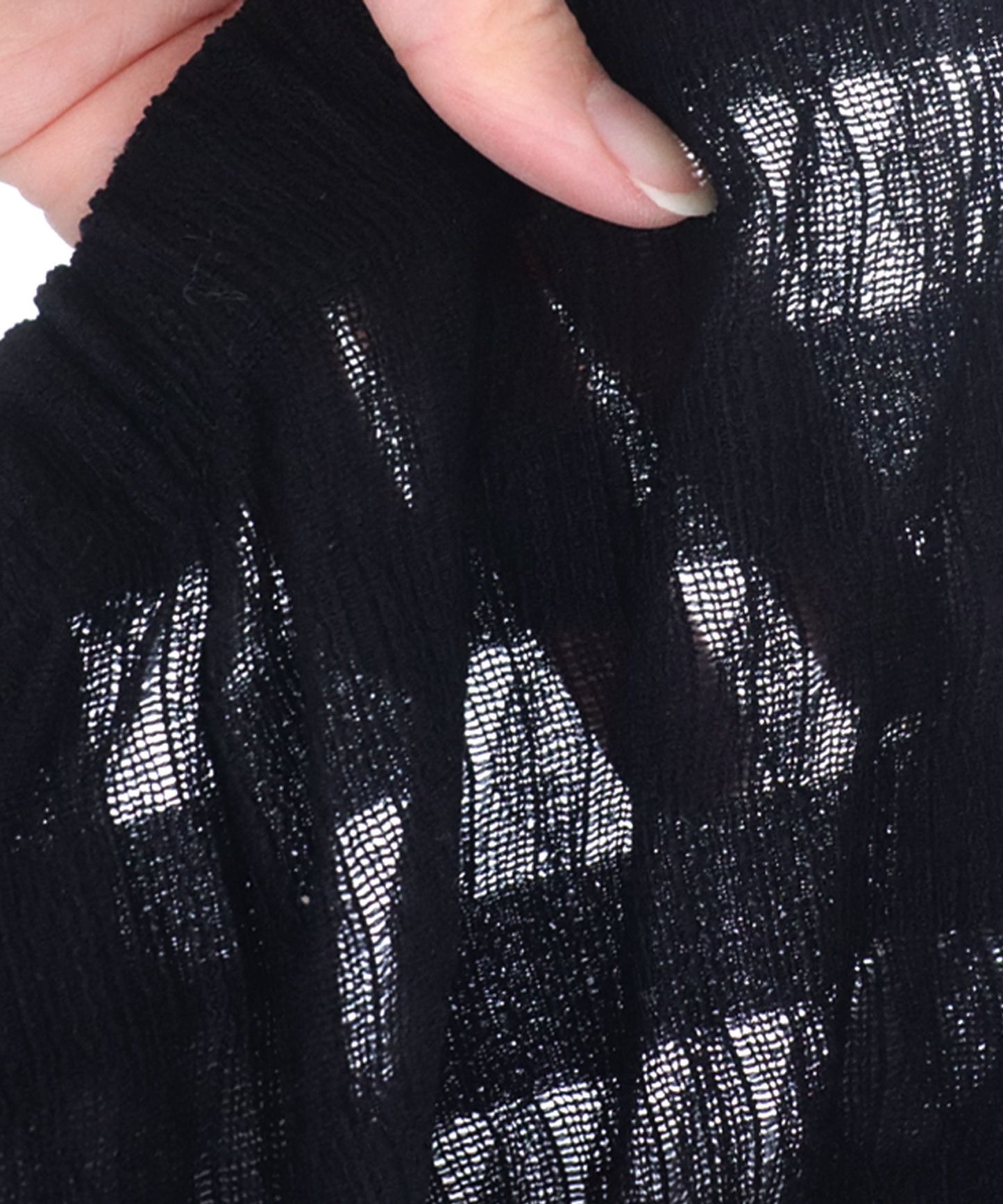 Sheer Striped Leggings Ladies