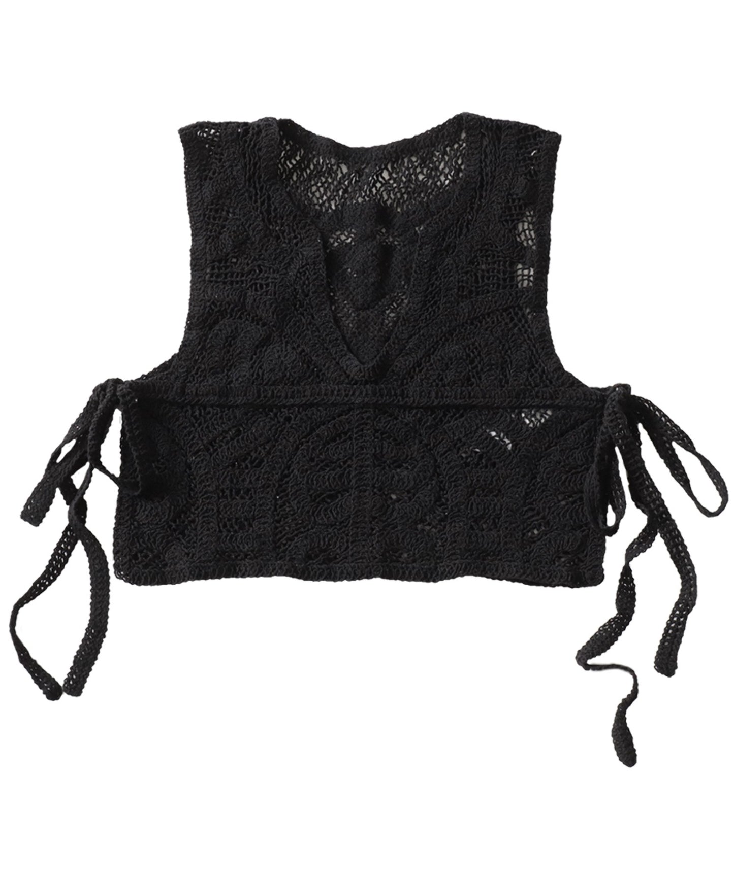 Crochenit Vest Ladies Tops Cotton 100%