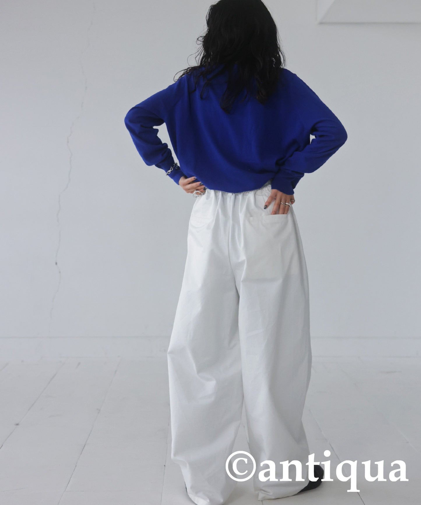 Big Pocket Wide Pants Ladies