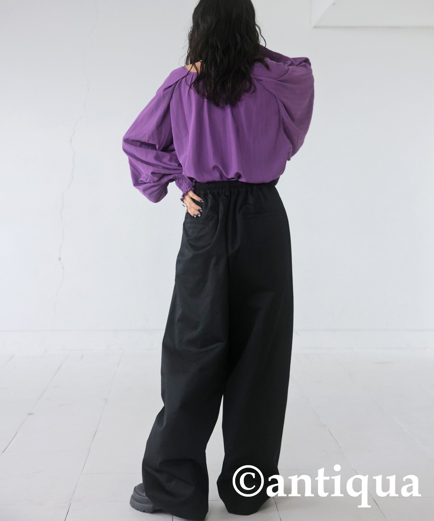 Big Pocket Wide Pants Ladies