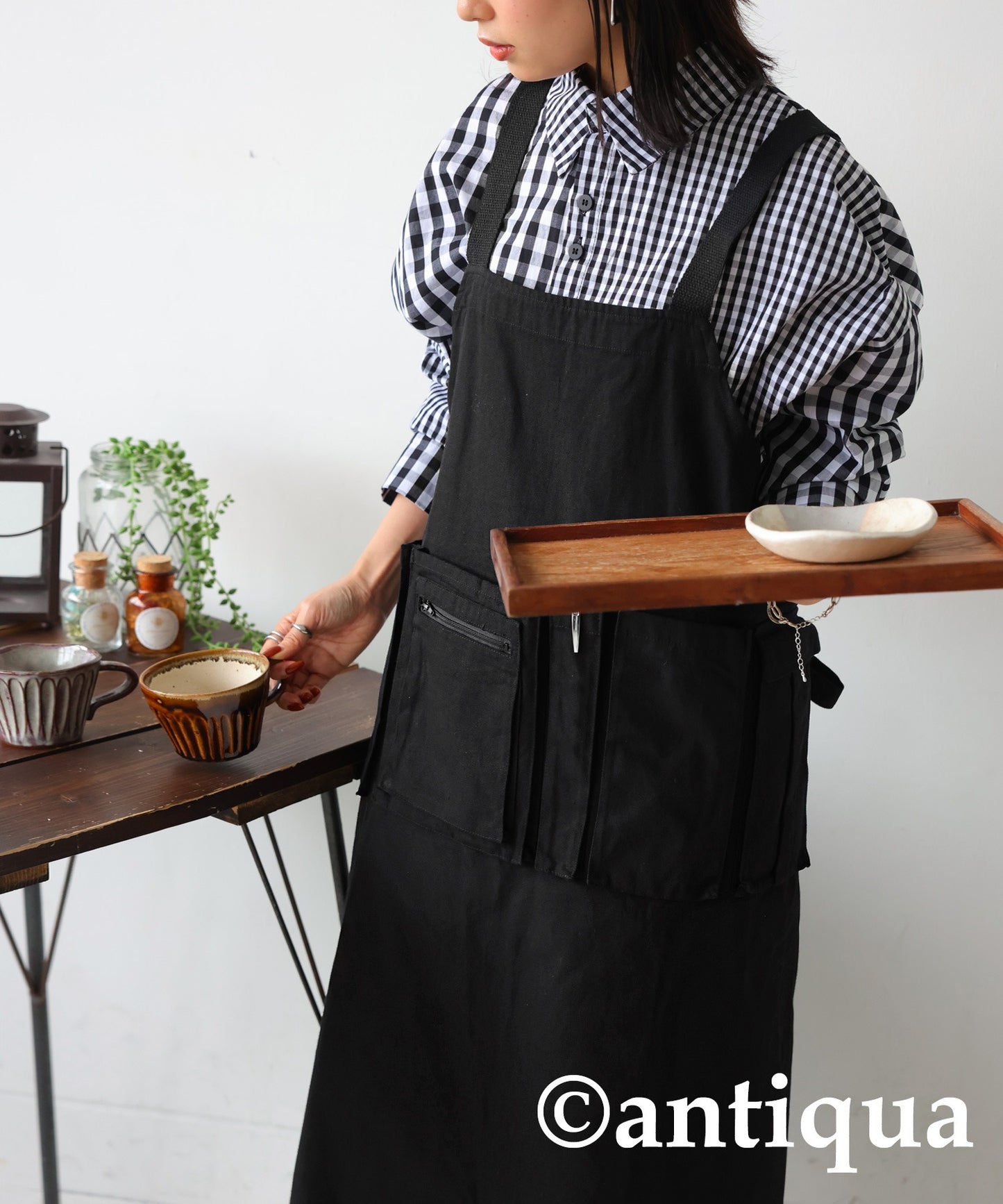 100% Cotton Fabric Apron Ladies