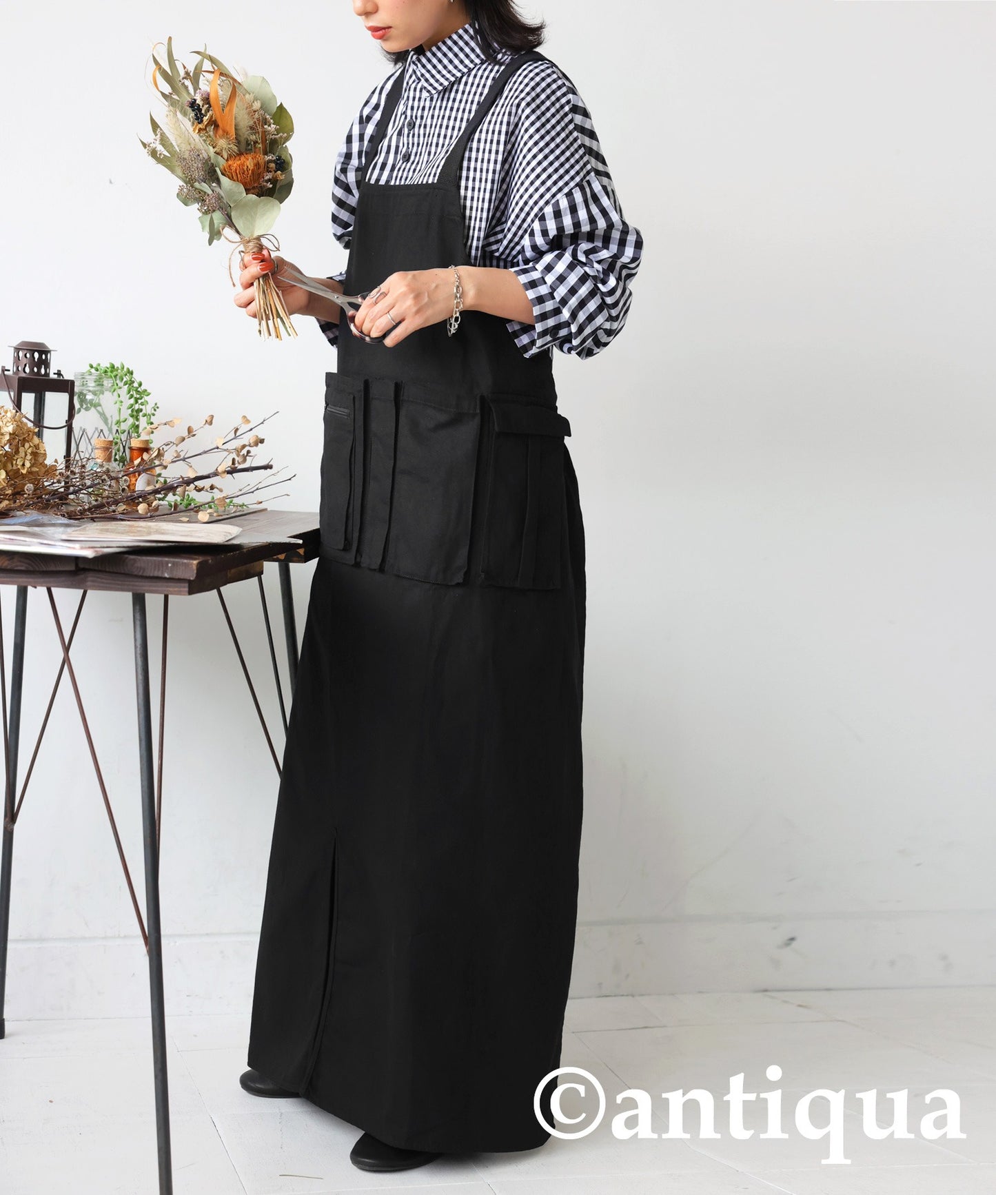 100% Cotton Fabric Apron Ladies