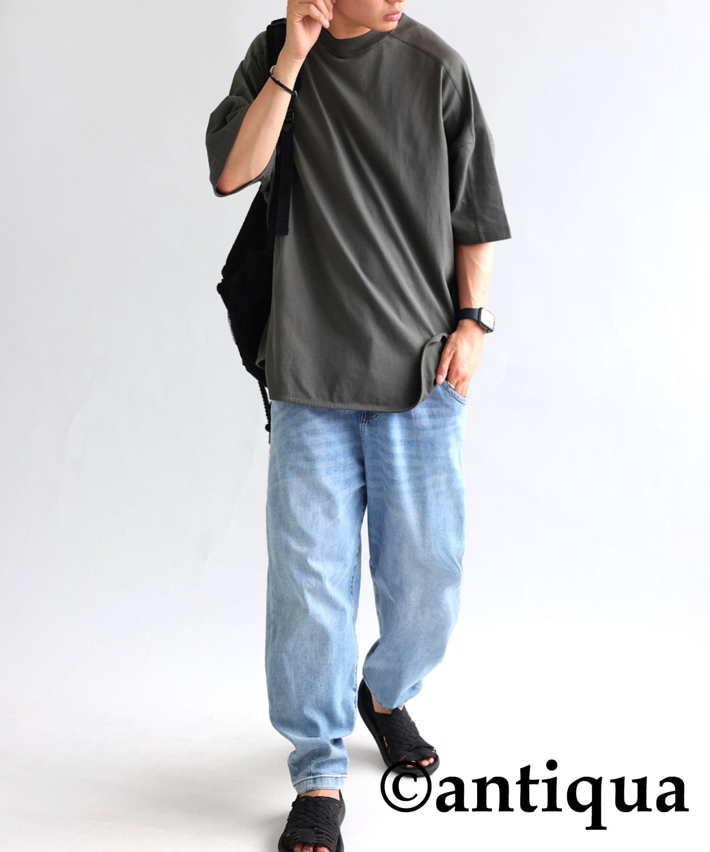 Vintage-Style 100% Cotton T-Shirt Men’s