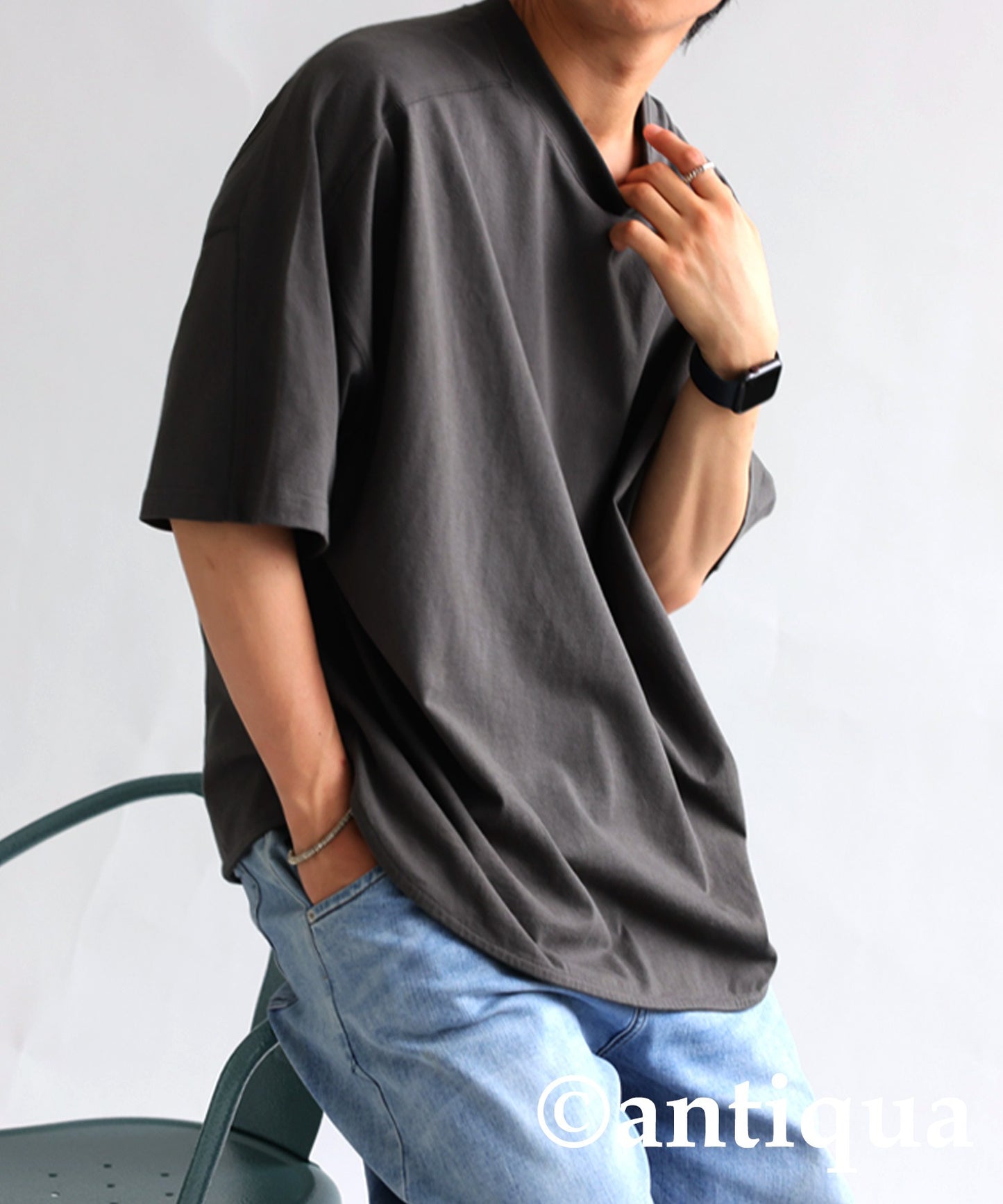 Vintage-Style 100% Cotton T-Shirt Men’s
