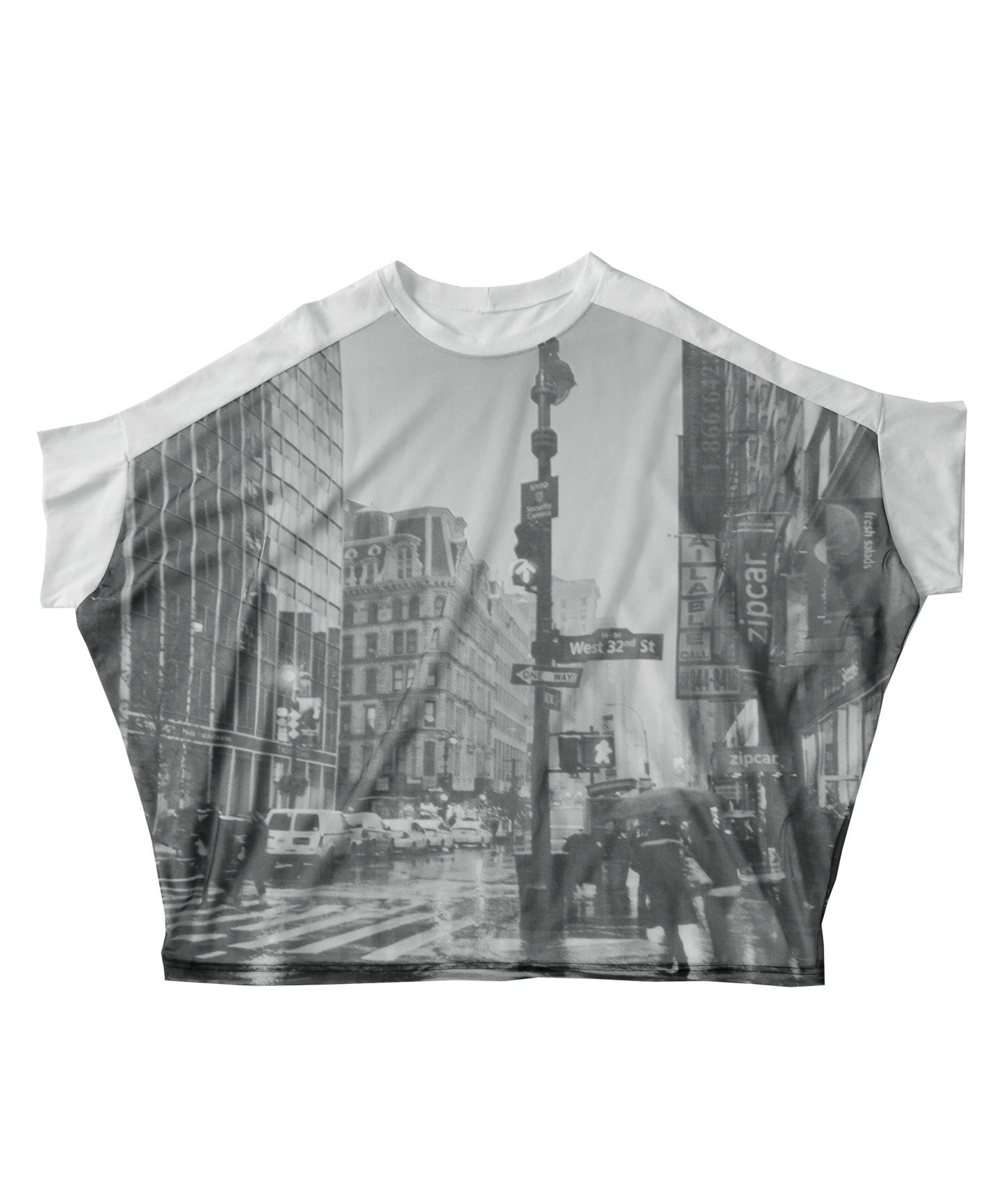 Digital Photo Print Dolman T-Shirt Ladies