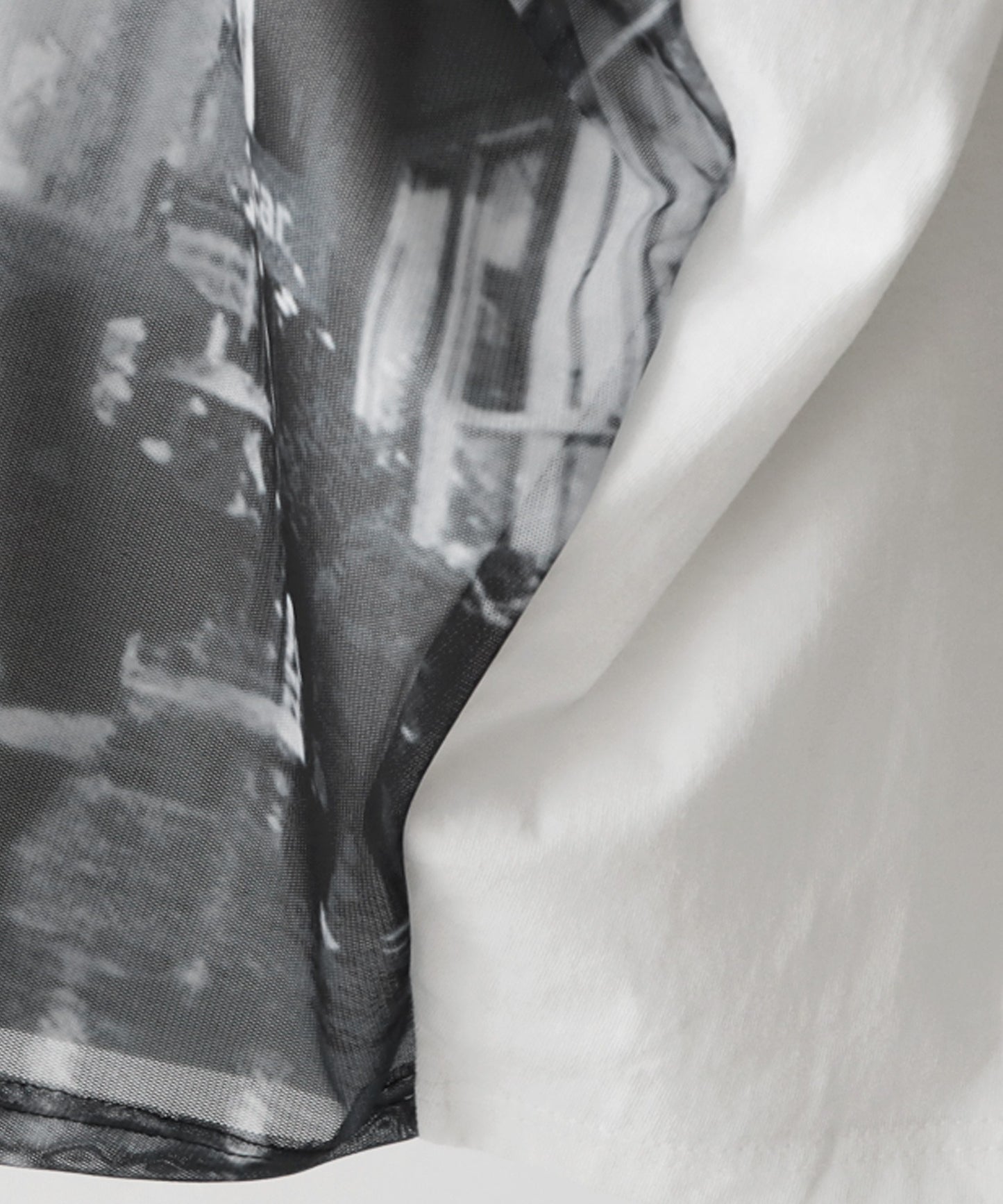 Digital Photo Print Dolman T-Shirt Men’s
