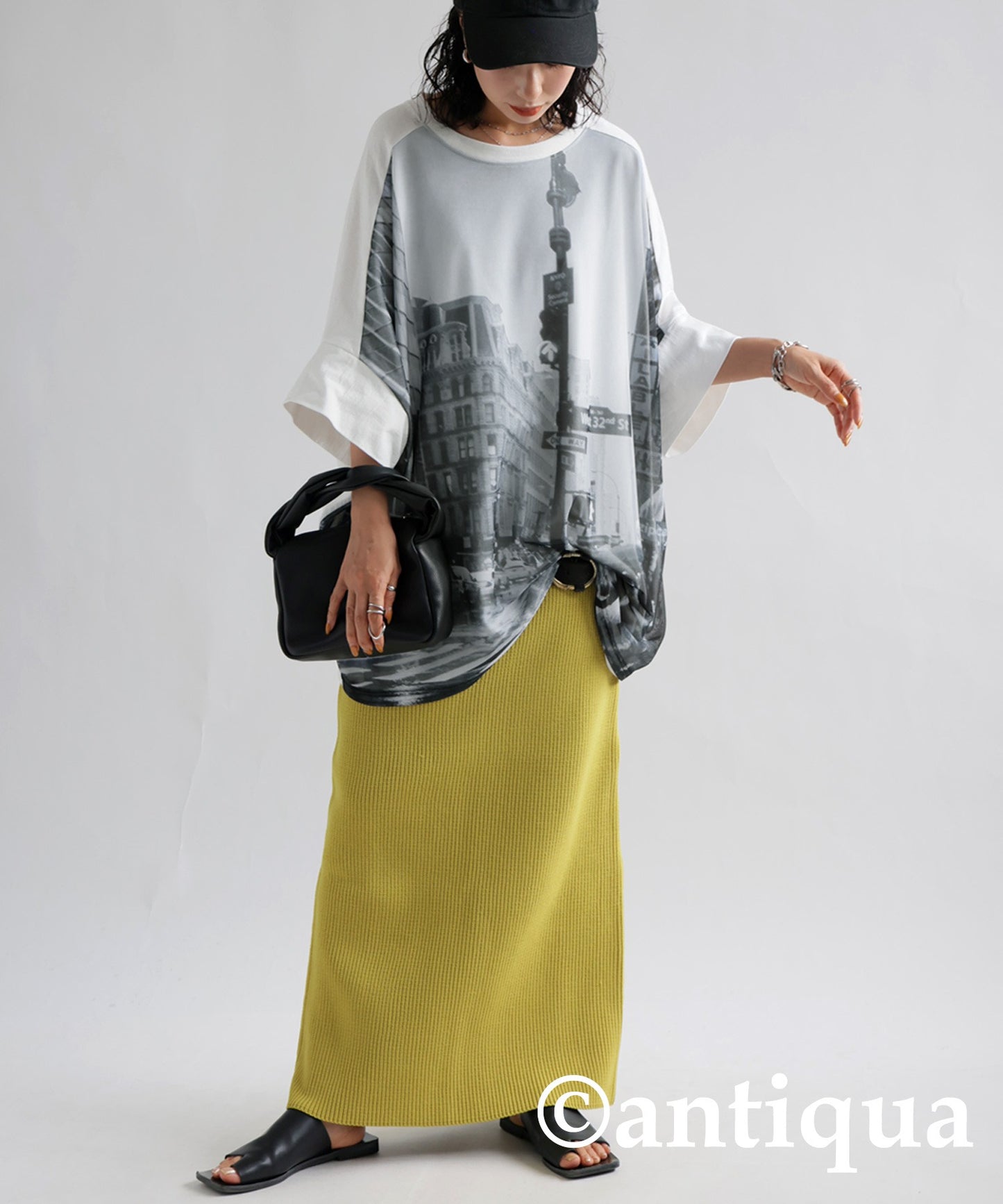 Digital Photo Print Dolman T-Shirt Ladies
