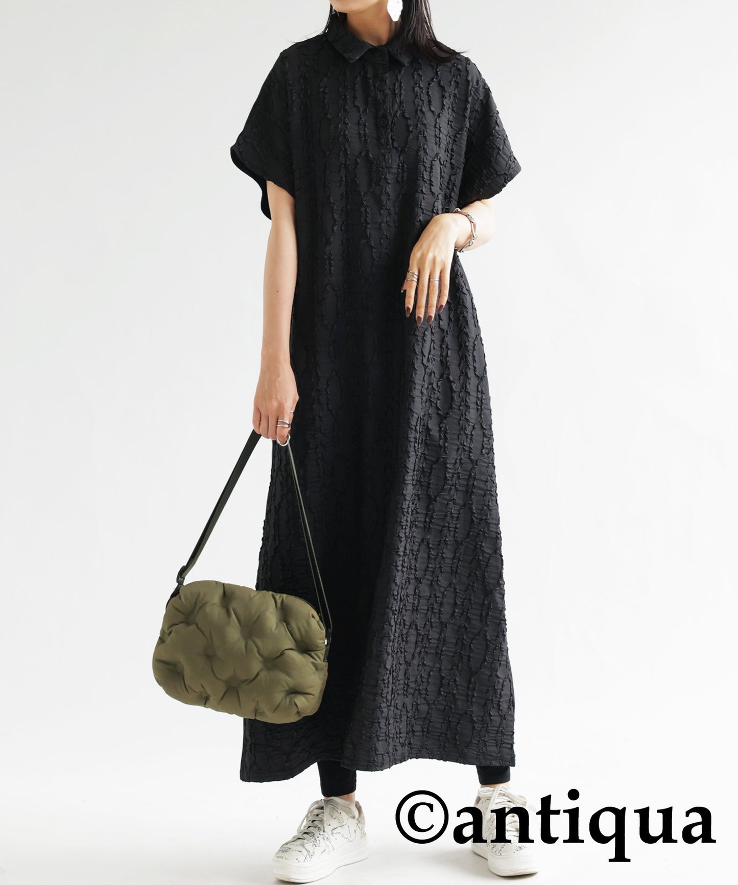 Mode Black Dress Ladies