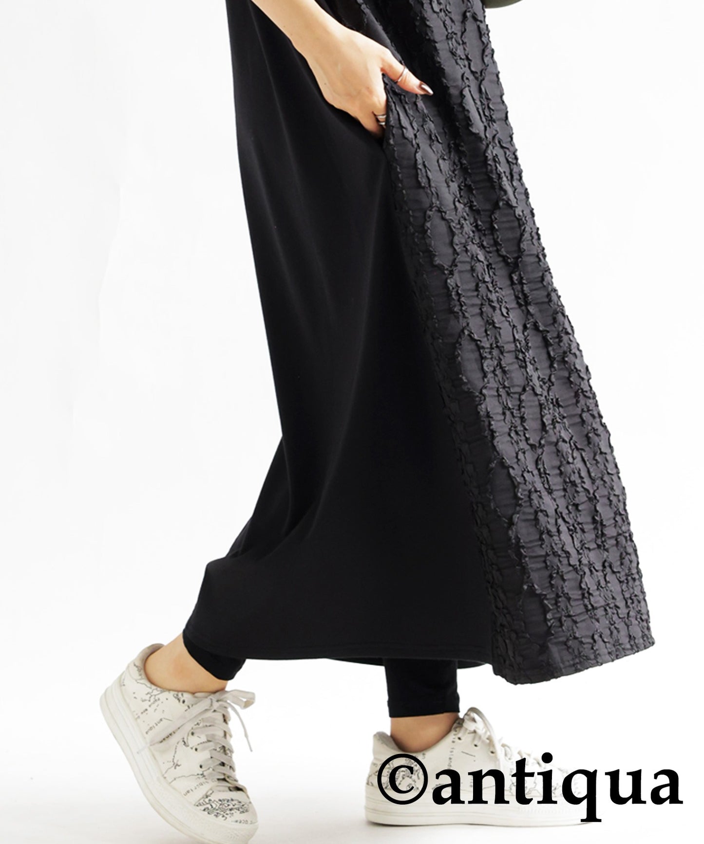 Mode Black Dress Ladies