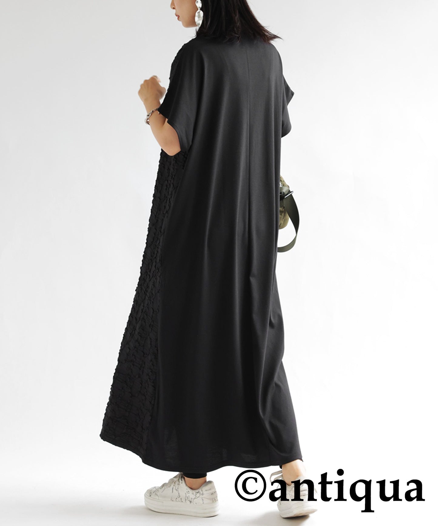 Mode Black Dress Ladies