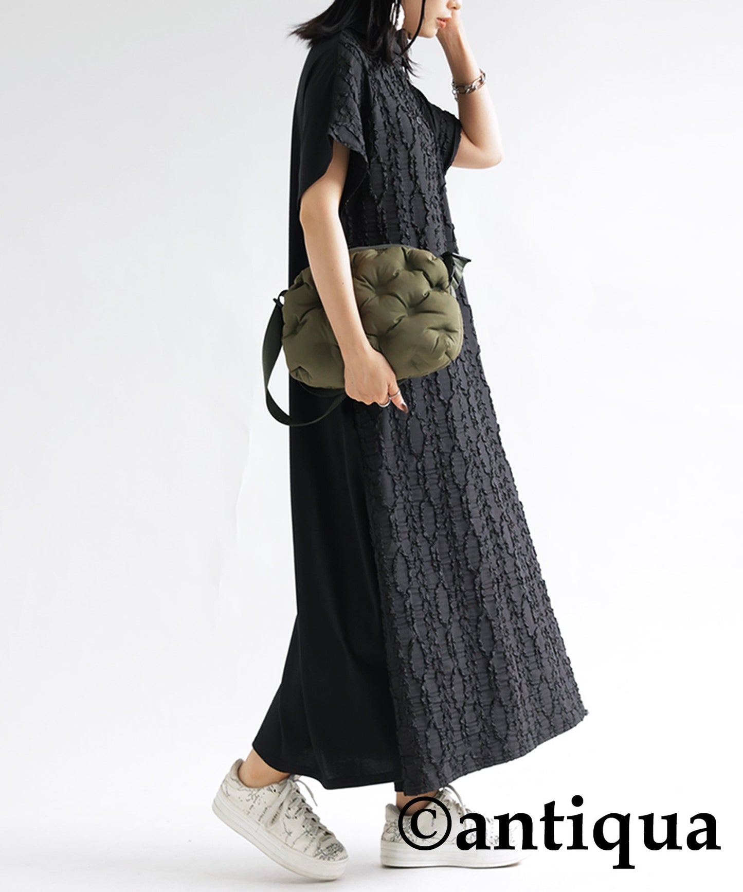 Mode Black Dress Ladies