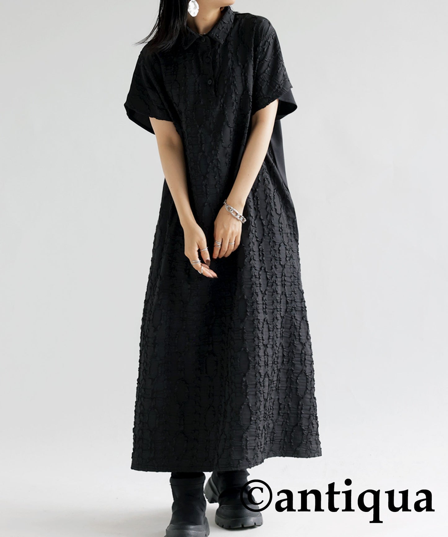 Mode Black Dress Ladies