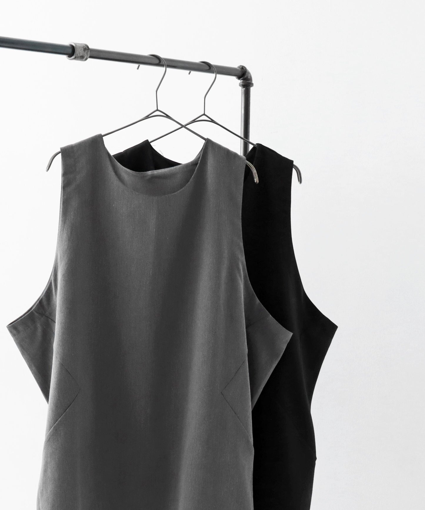 Cocoon silhouette Design Vest Ladies