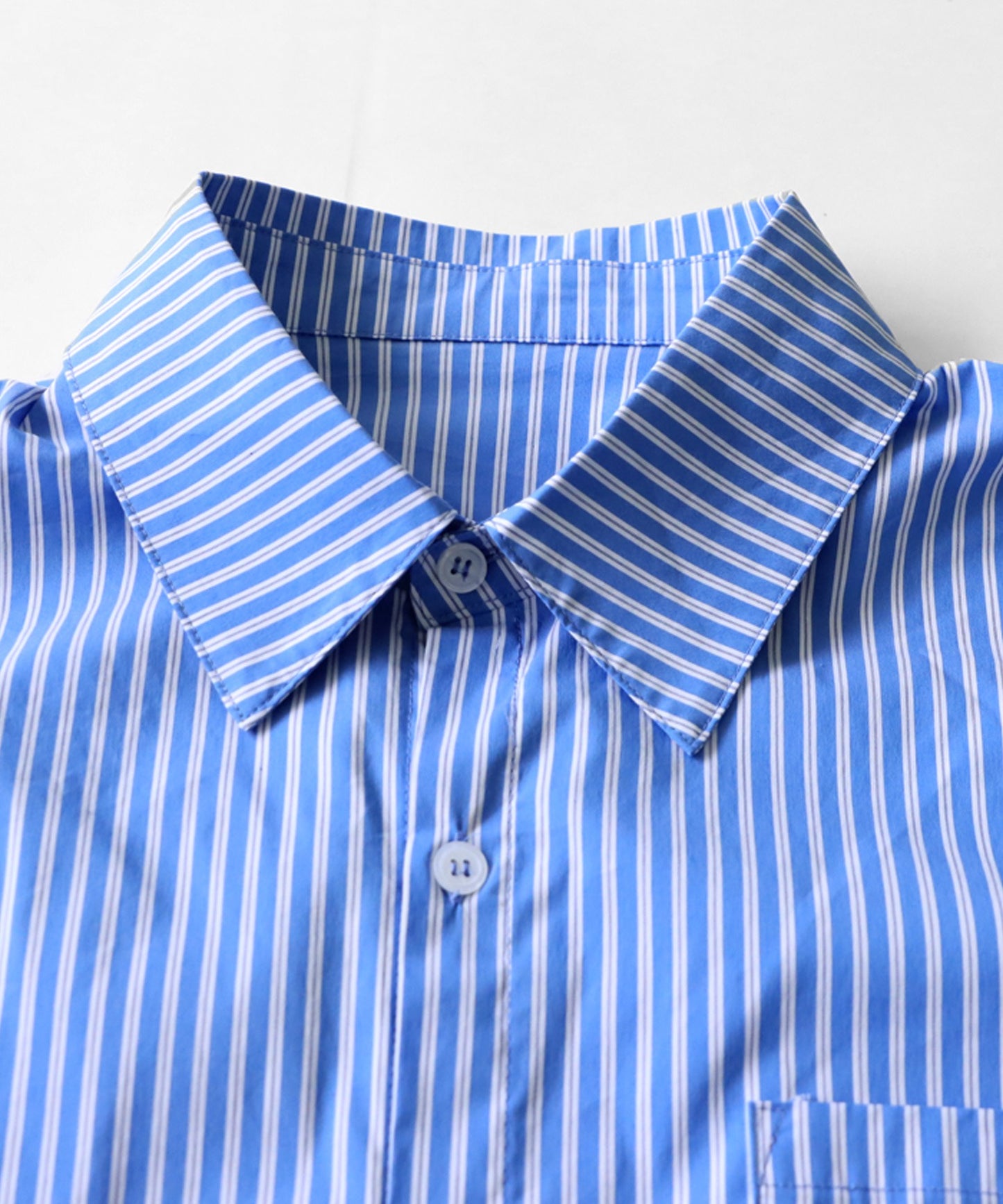 Over-Size Striped Shirt Ladies