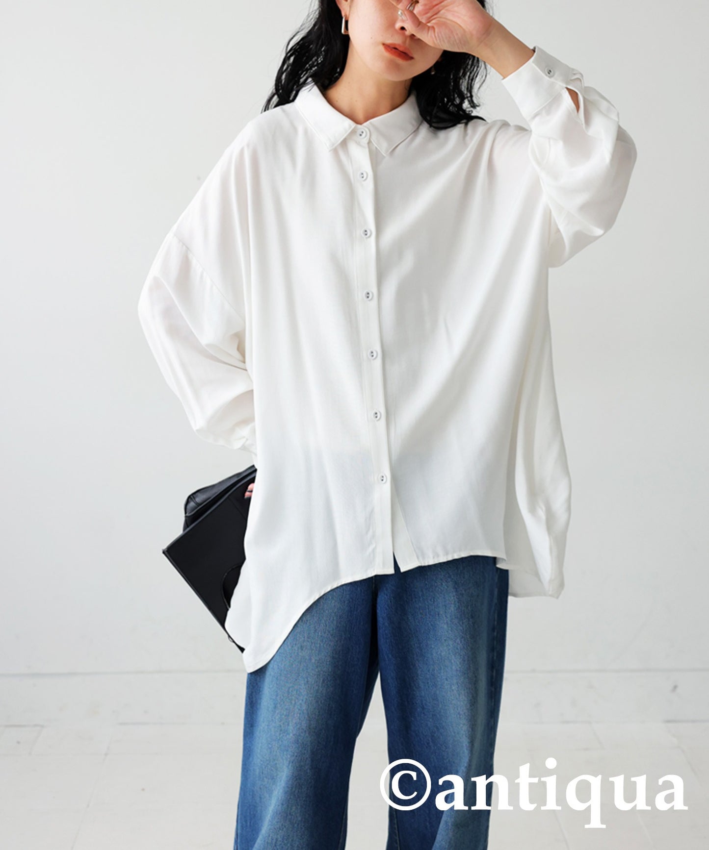 Hem Design Shirt Ladies