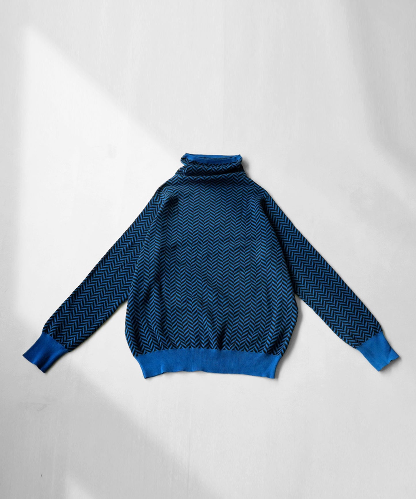 Herringbone turtleneck knit Ladies